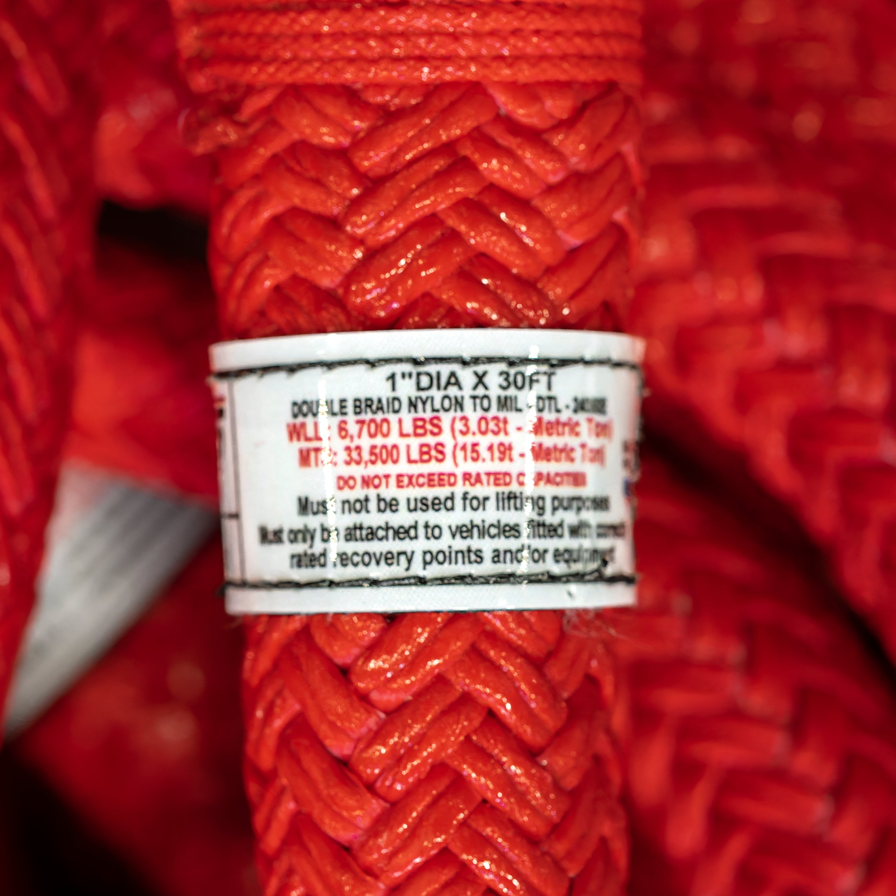 Extreme Duty Kinetic Energy Rope 1" X 30'