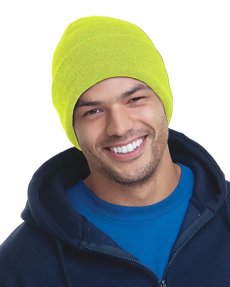 12" KNIT CUFF BEANIE