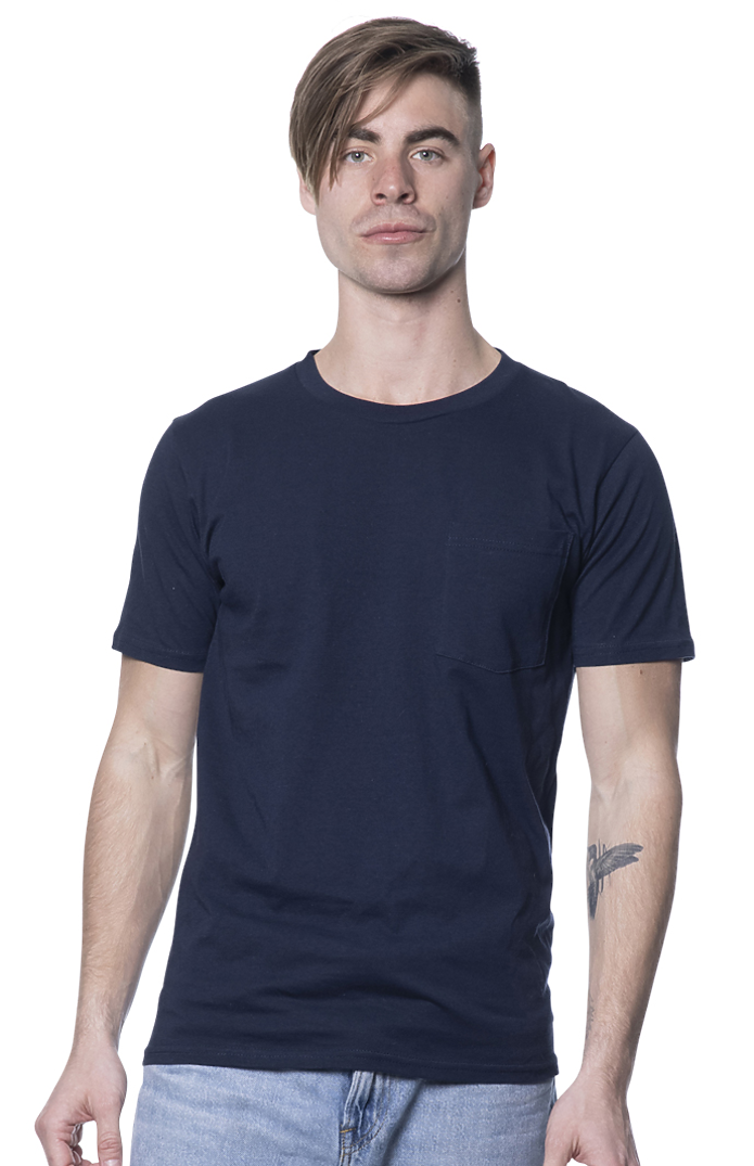 Unisex Organic Short Sleeve Pocket tee