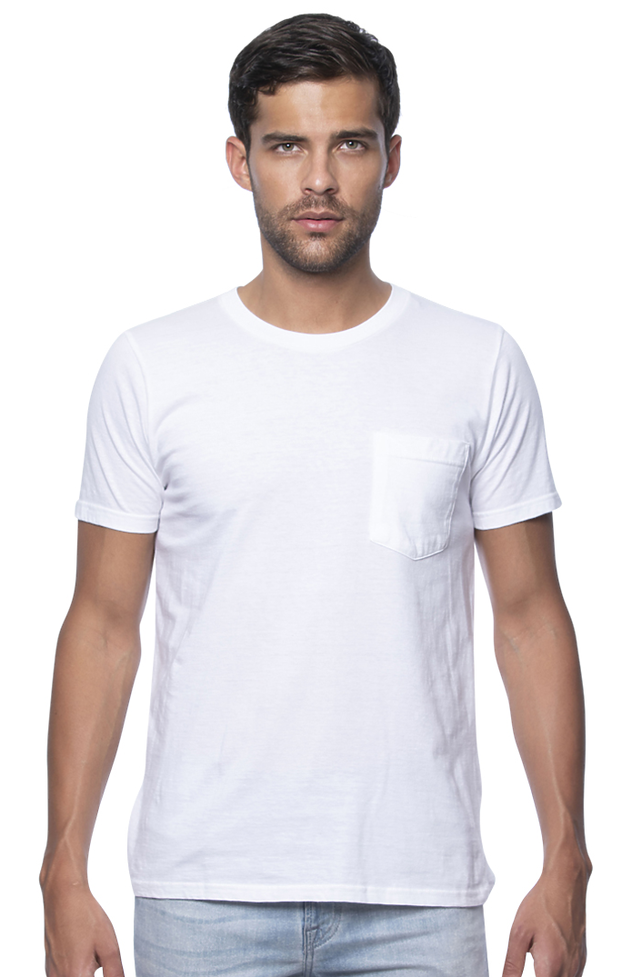 Unisex Organic Short Sleeve Pocket tee