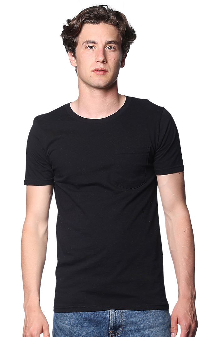 Unisex Organic Short Sleeve Pocket tee