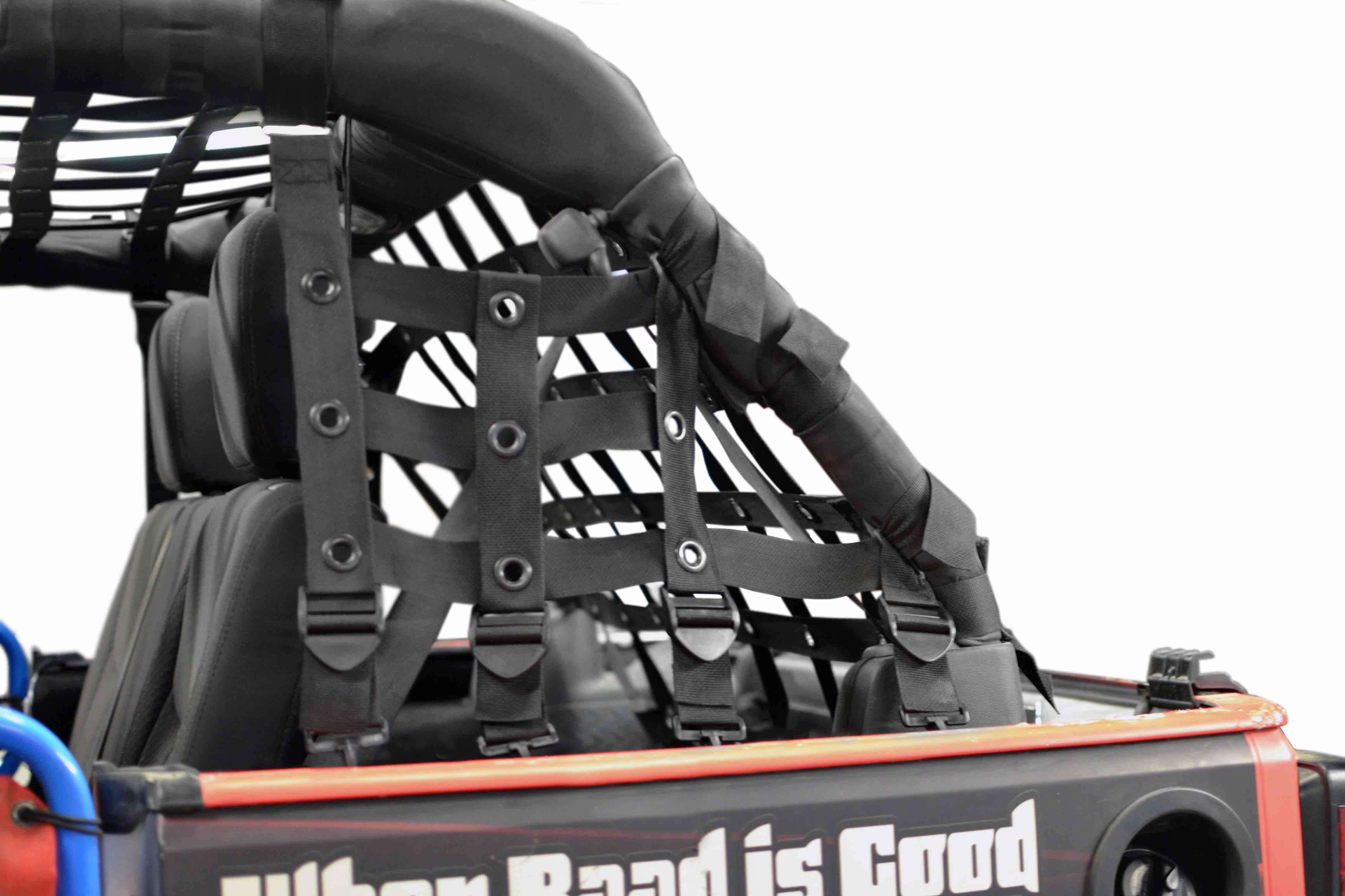 TOP PREMIUM CARGO NET FOR JEEP WRANGLER JKU