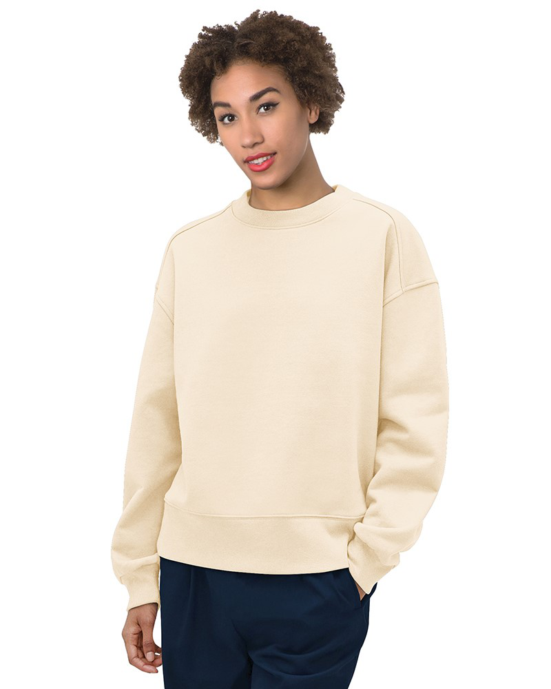 WOMEN'S CREWNECK FLEECE