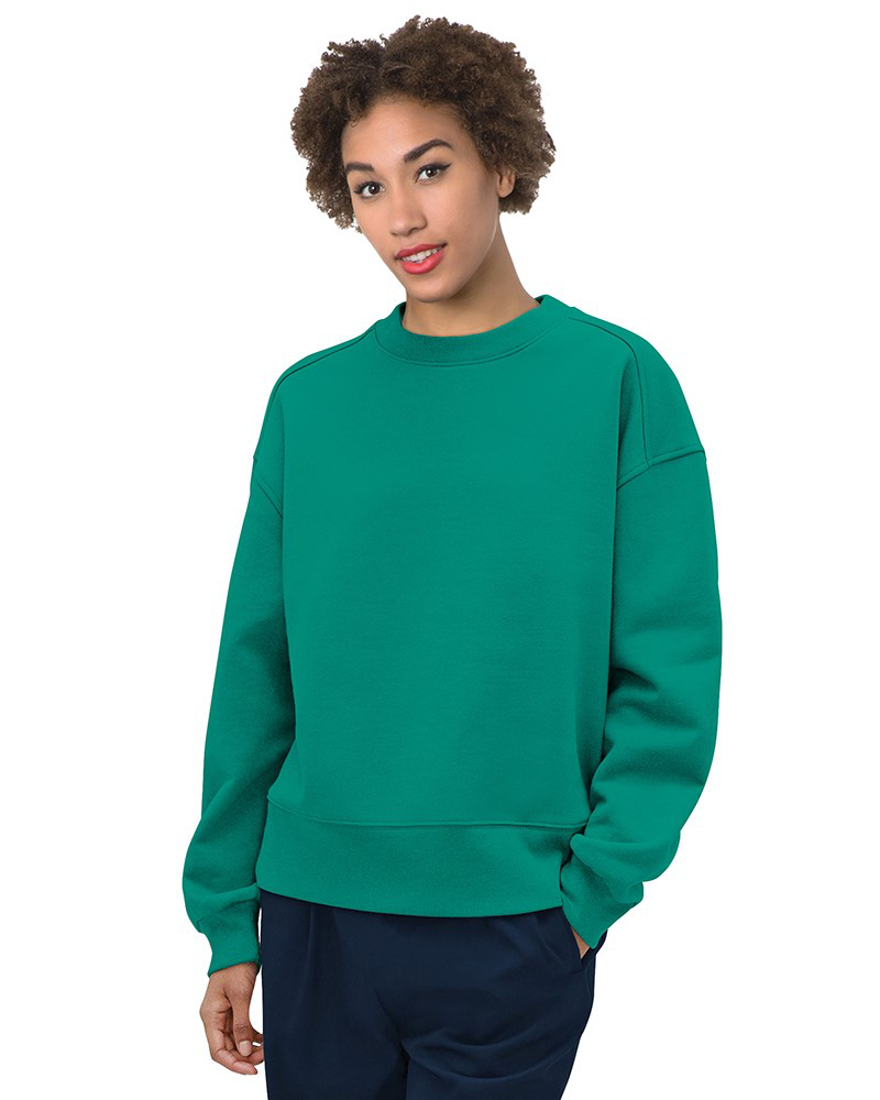 WOMEN'S CREWNECK FLEECE