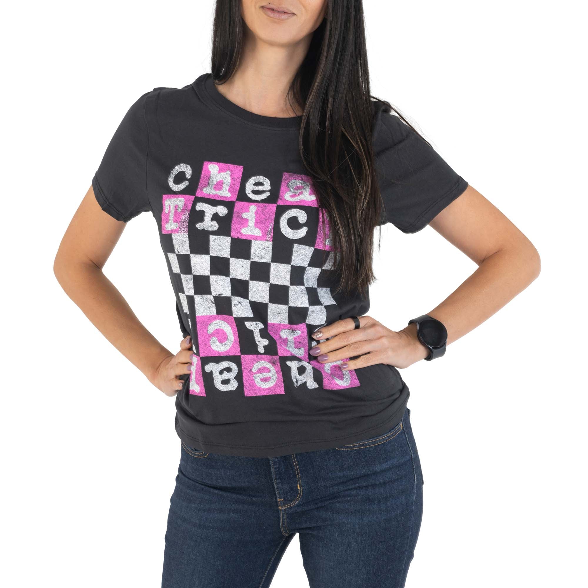 Cheap Trick Checkerboard Black
