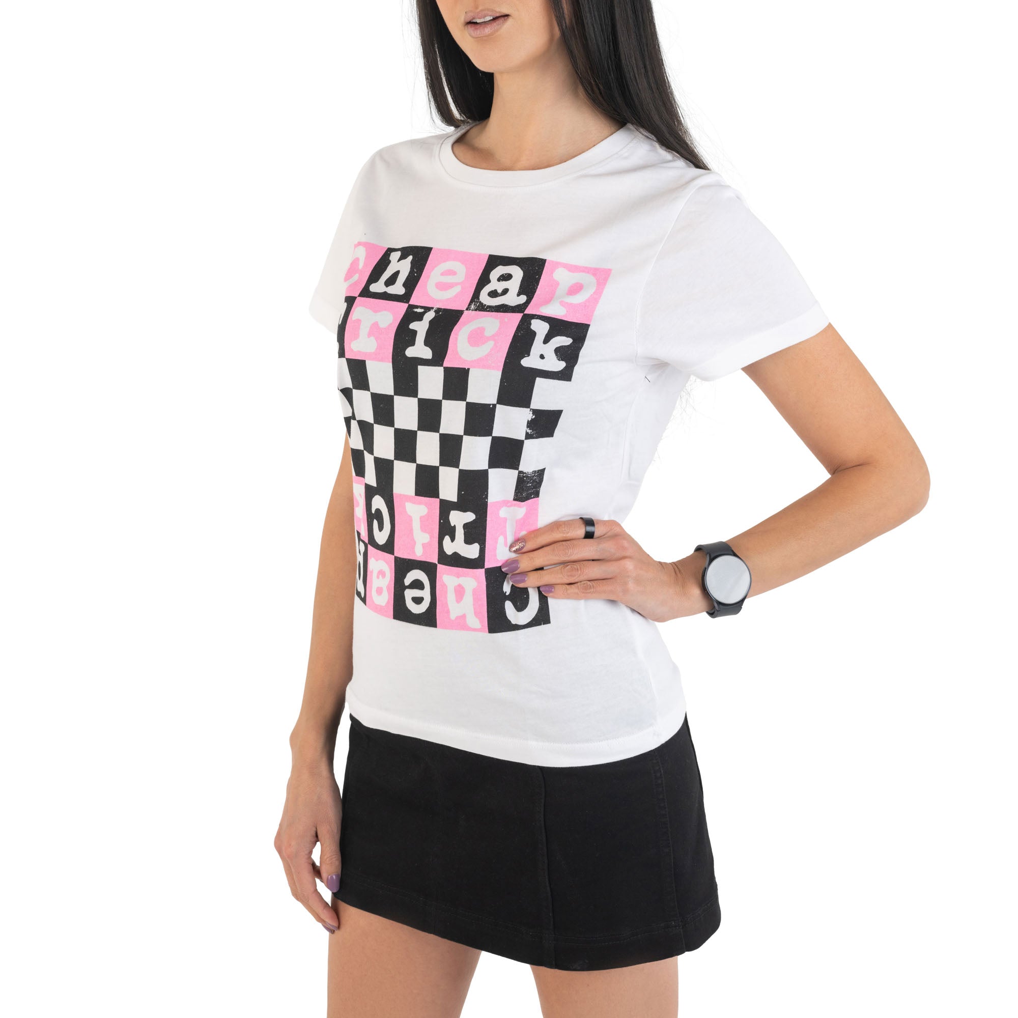 Cheap Trick Checkerboard White