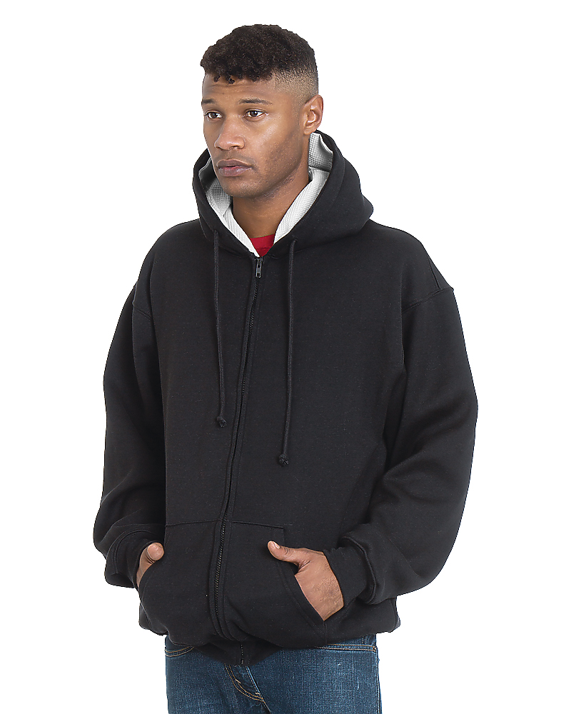 THERMAL ZIP UP HOODIE