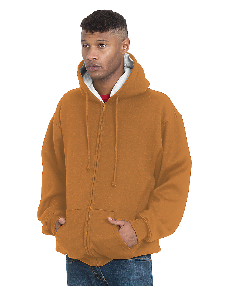 THERMAL ZIP UP HOODIE