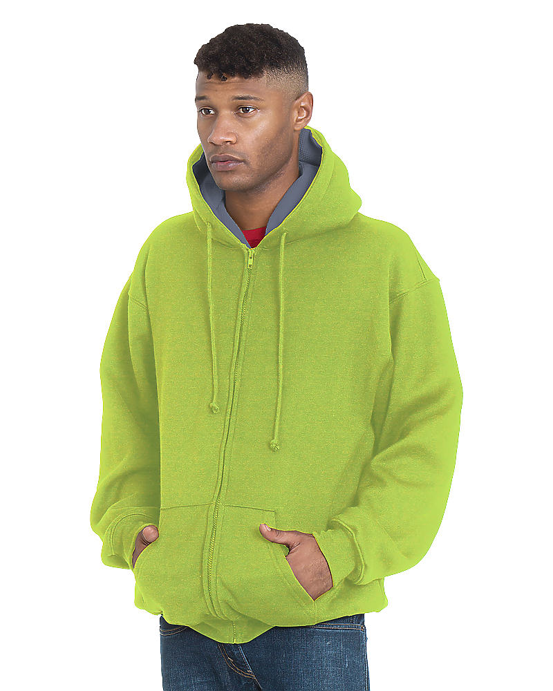 THERMAL ZIP UP HOODIE