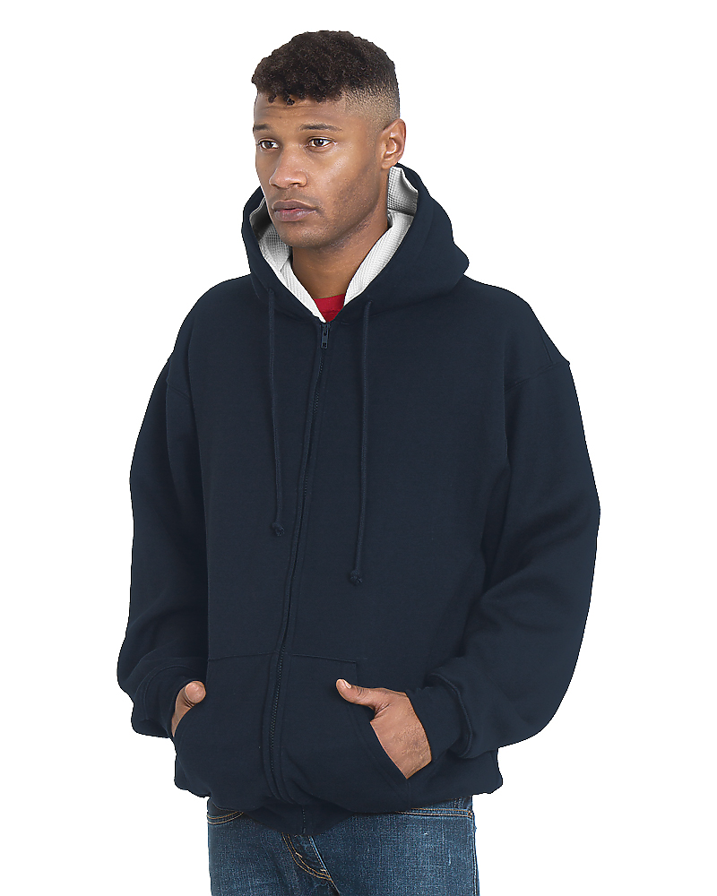 THERMAL ZIP UP HOODIE