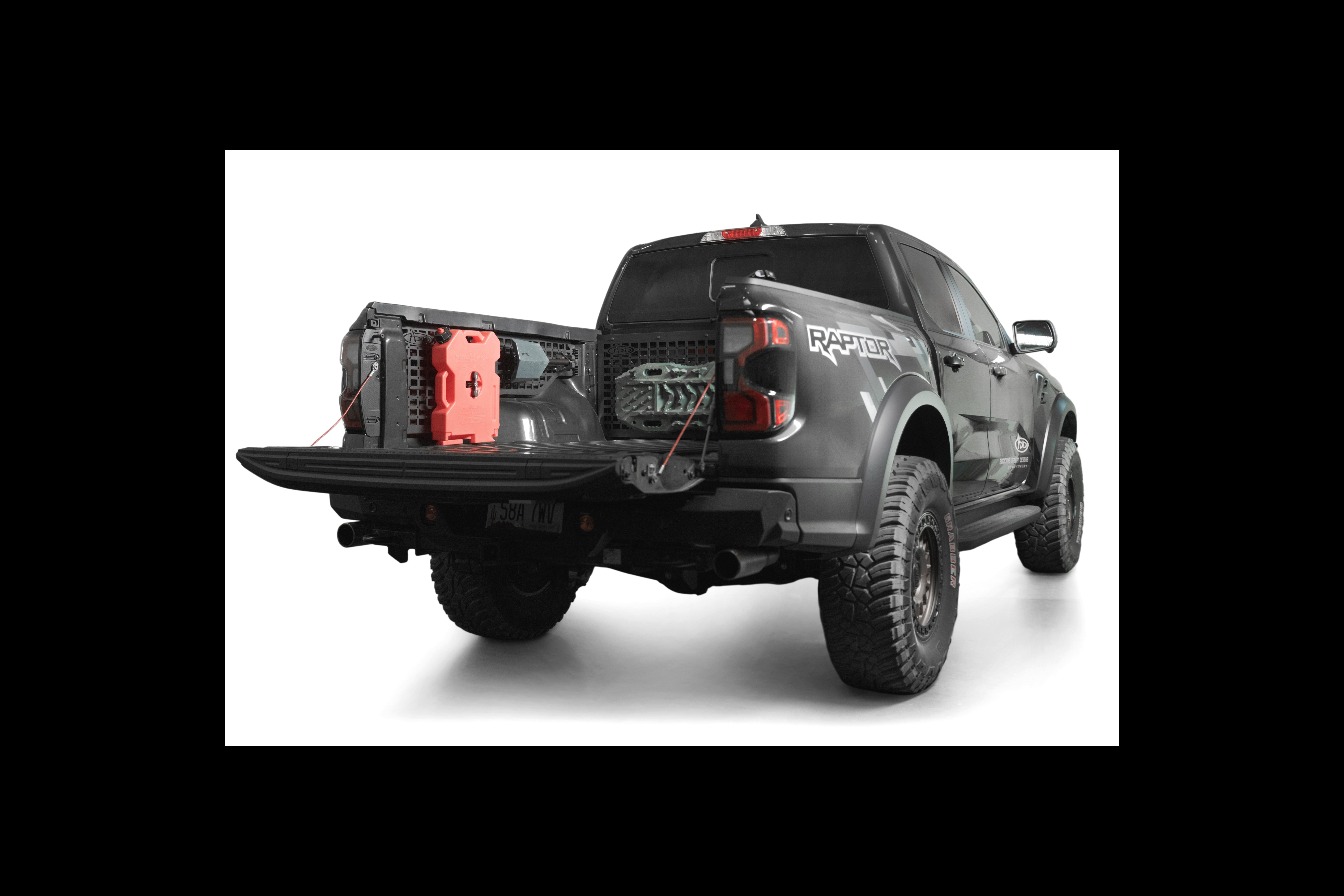 2024-2025 Ford Ranger Raptor Bed Side Molle Panels
