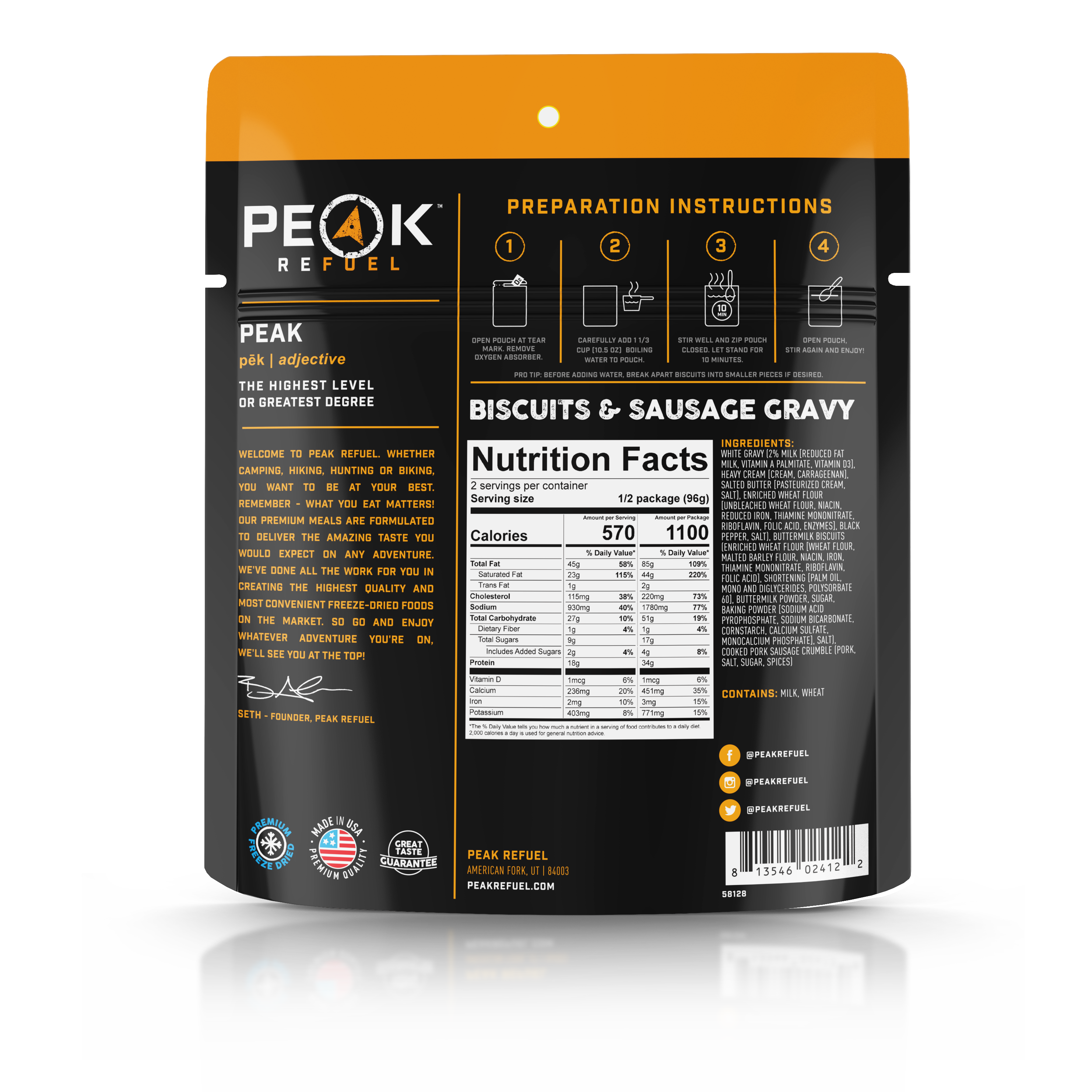 Biscuits & Sausage Gravy