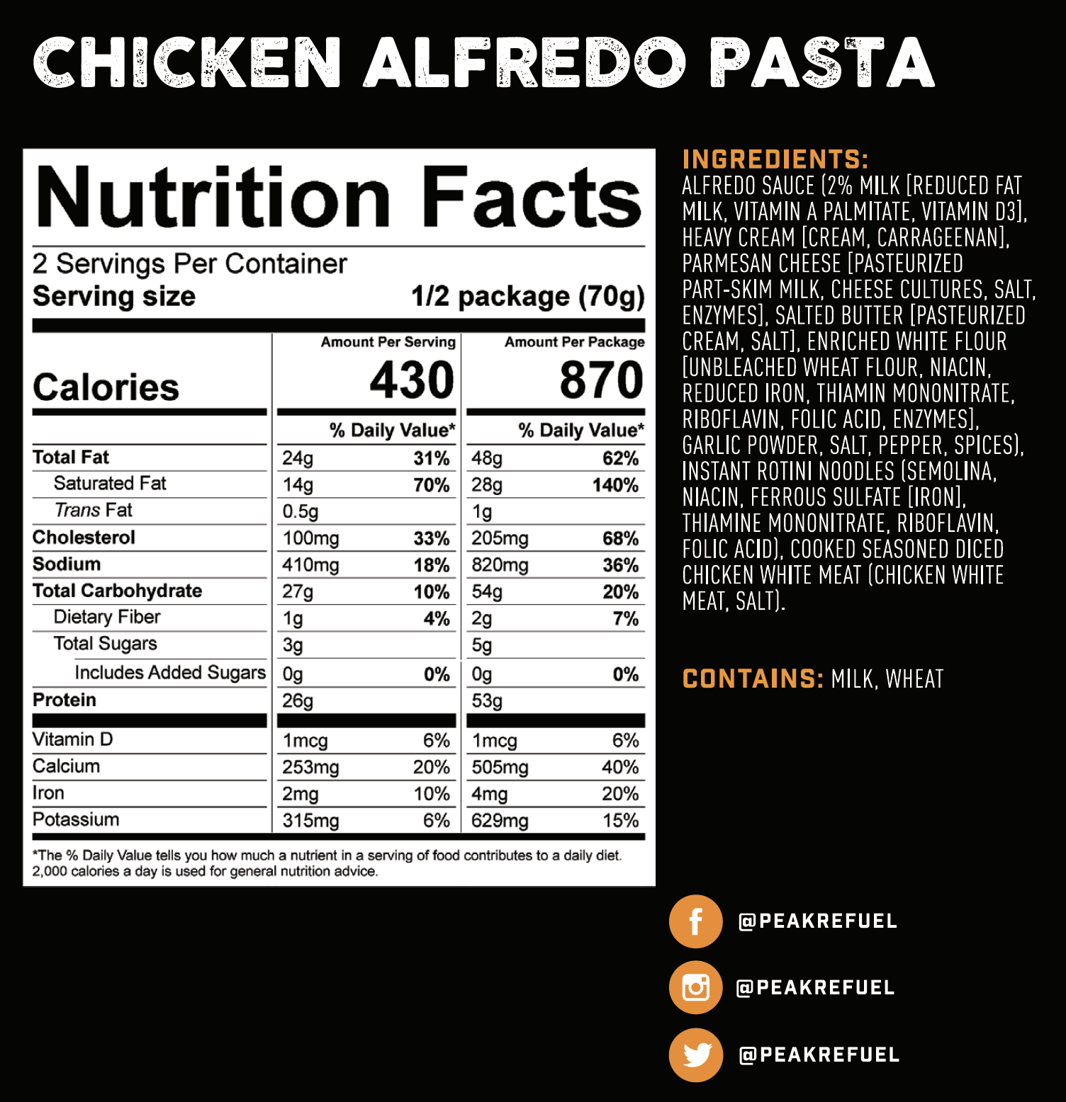 Chicken Alfredo