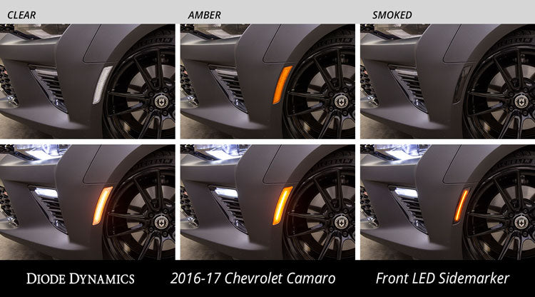LED Sidemarkers for 2016-2024 Chevrolet Camaro (set)