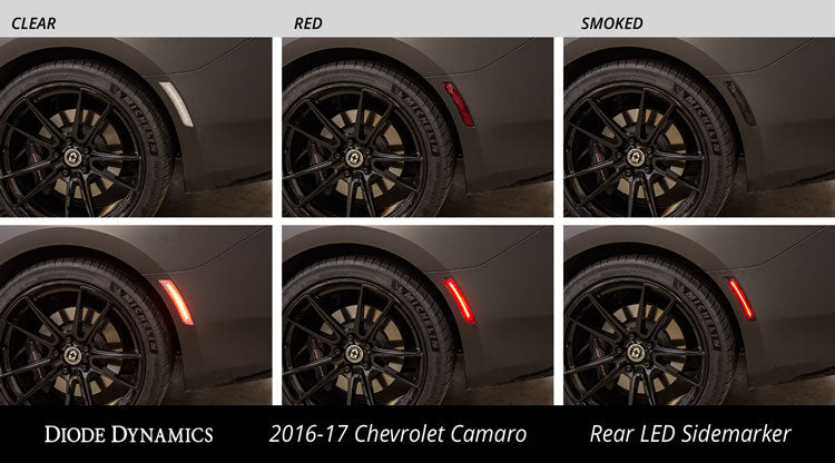 LED Sidemarkers for 2016-2024 Chevrolet Camaro (set)
