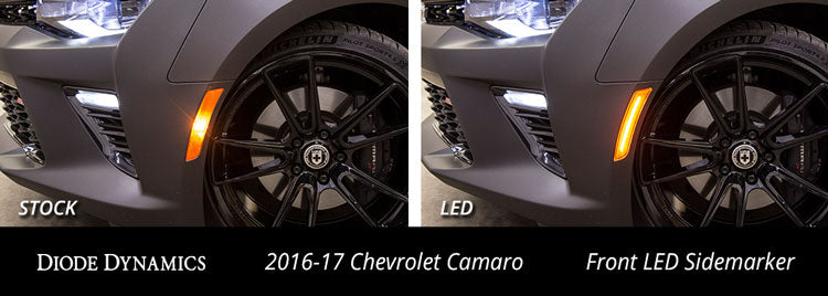 LED Sidemarkers for 2016-2024 Chevrolet Camaro (set)