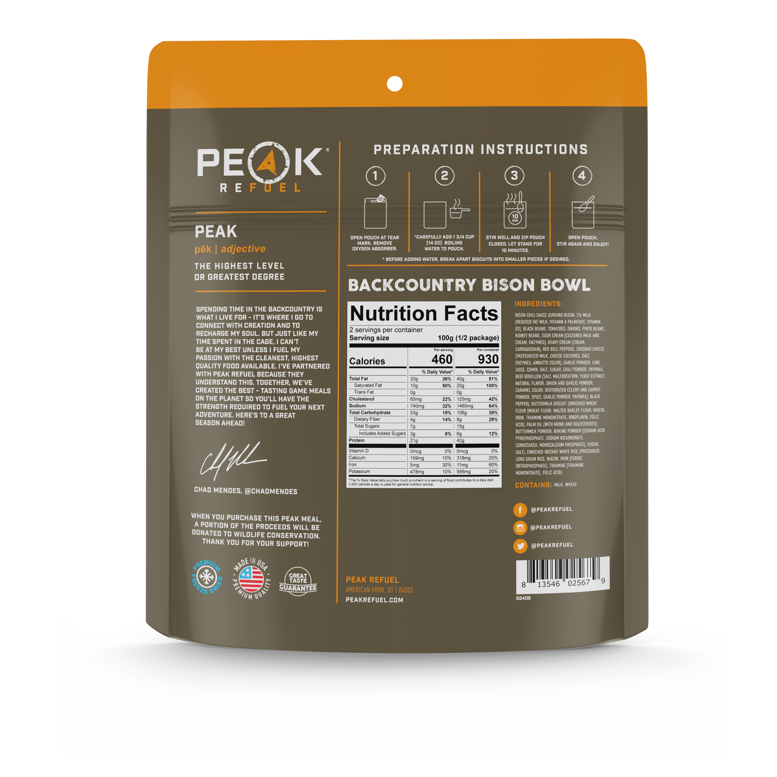 Backcountry Bison Bowl