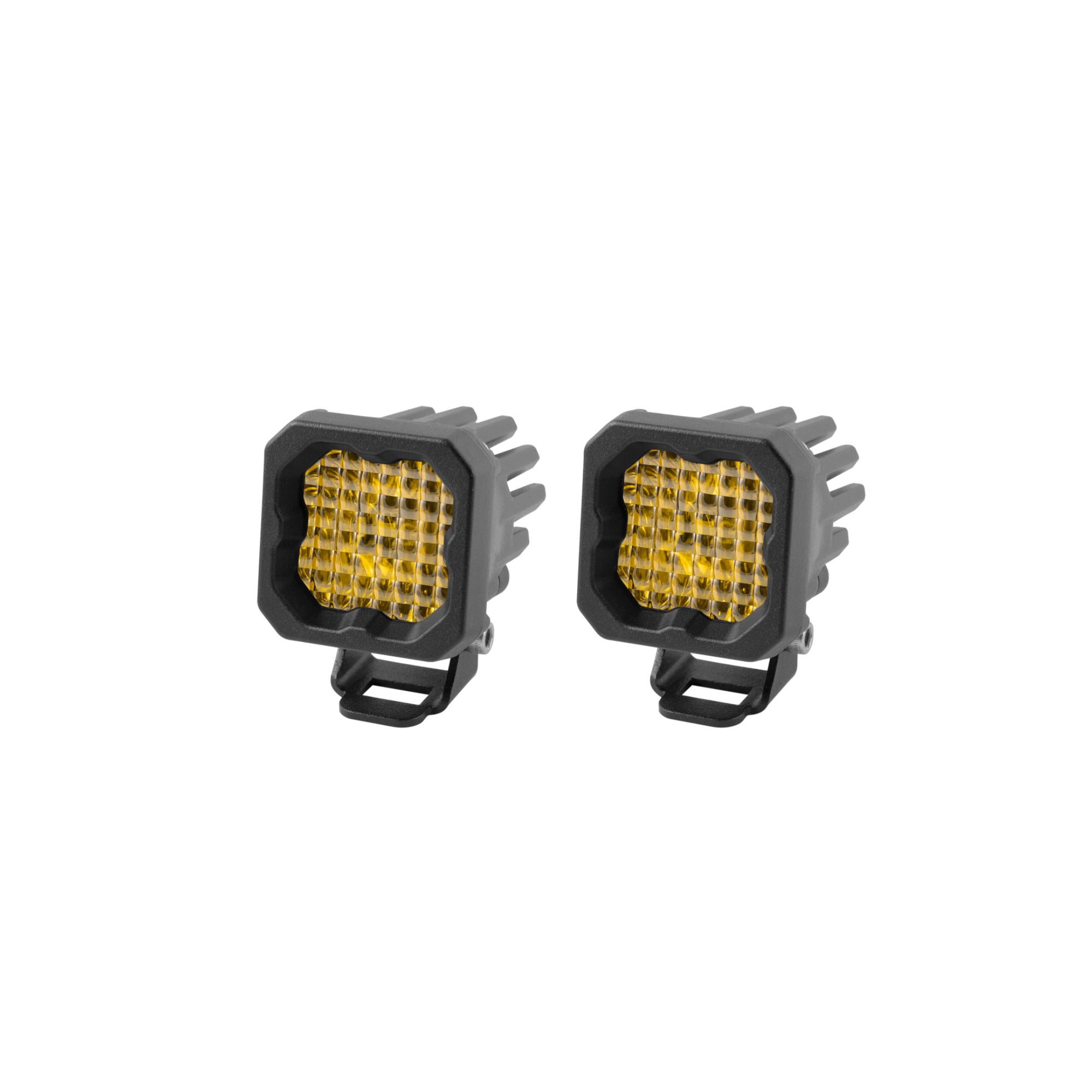 SSC1 Yellow Sport Standard LED Pod (pair)