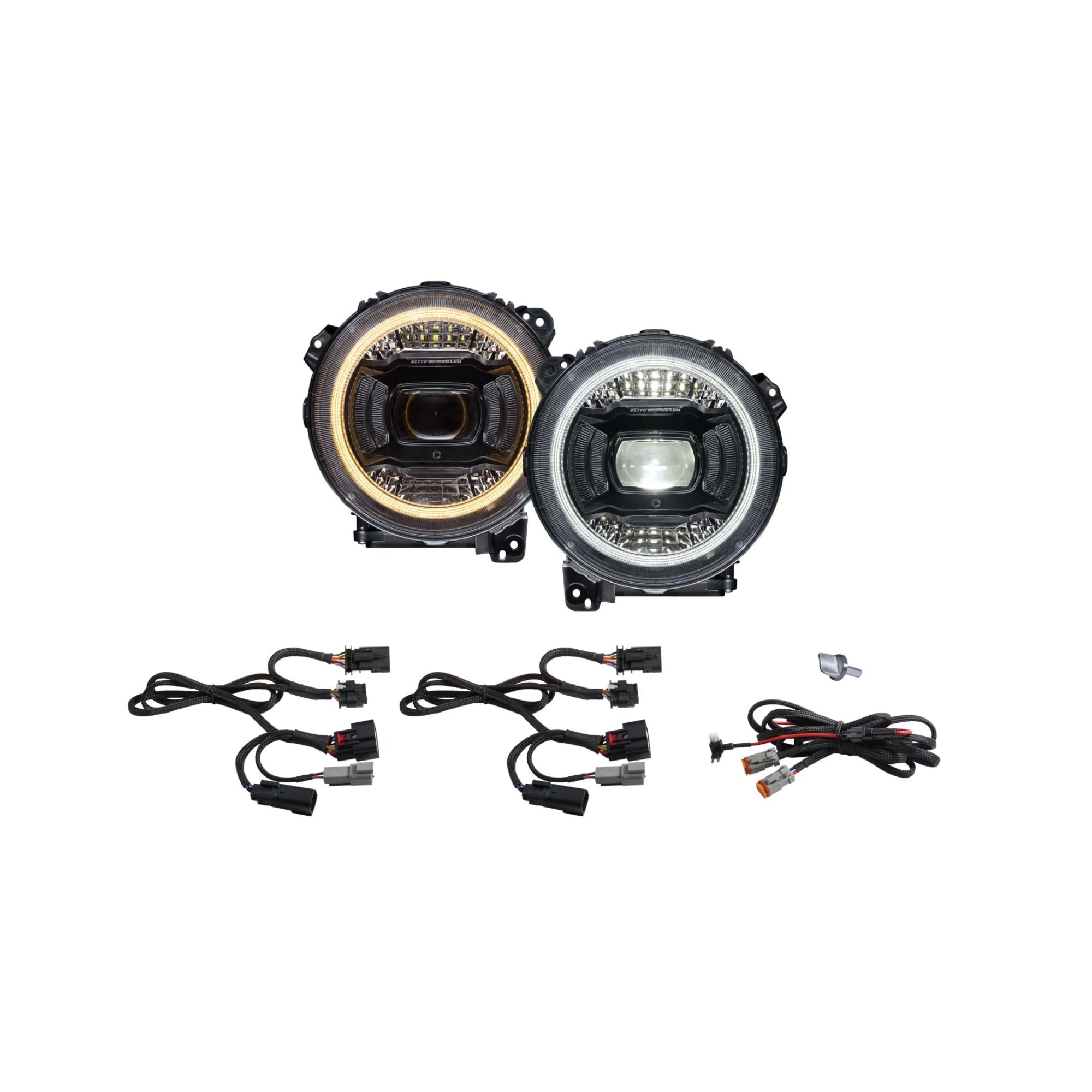 Elite LED Headlights for 2018-2025 Jeep JL Wrangler