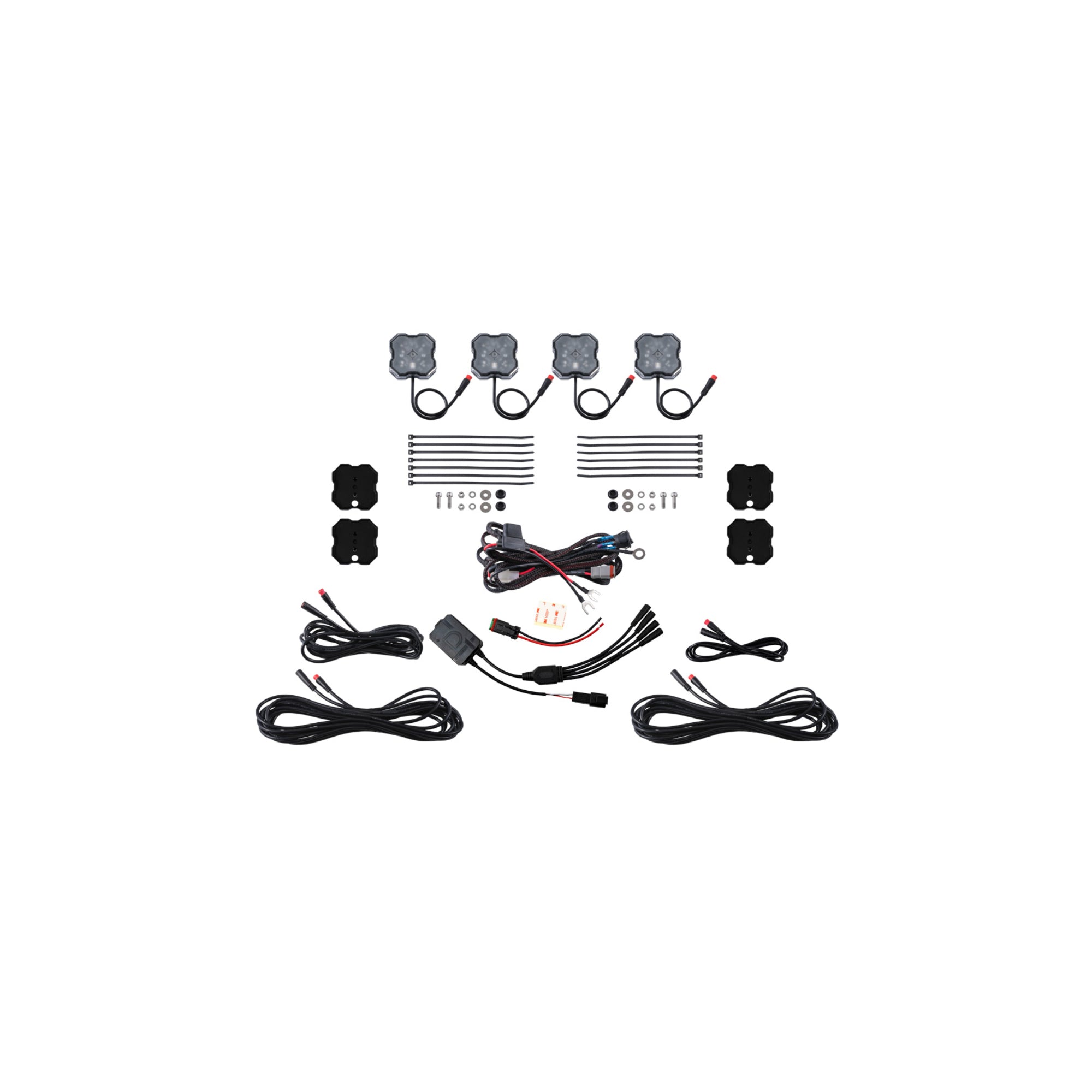 Stage Series RGBW LED Rock Light Kit (4-pack)