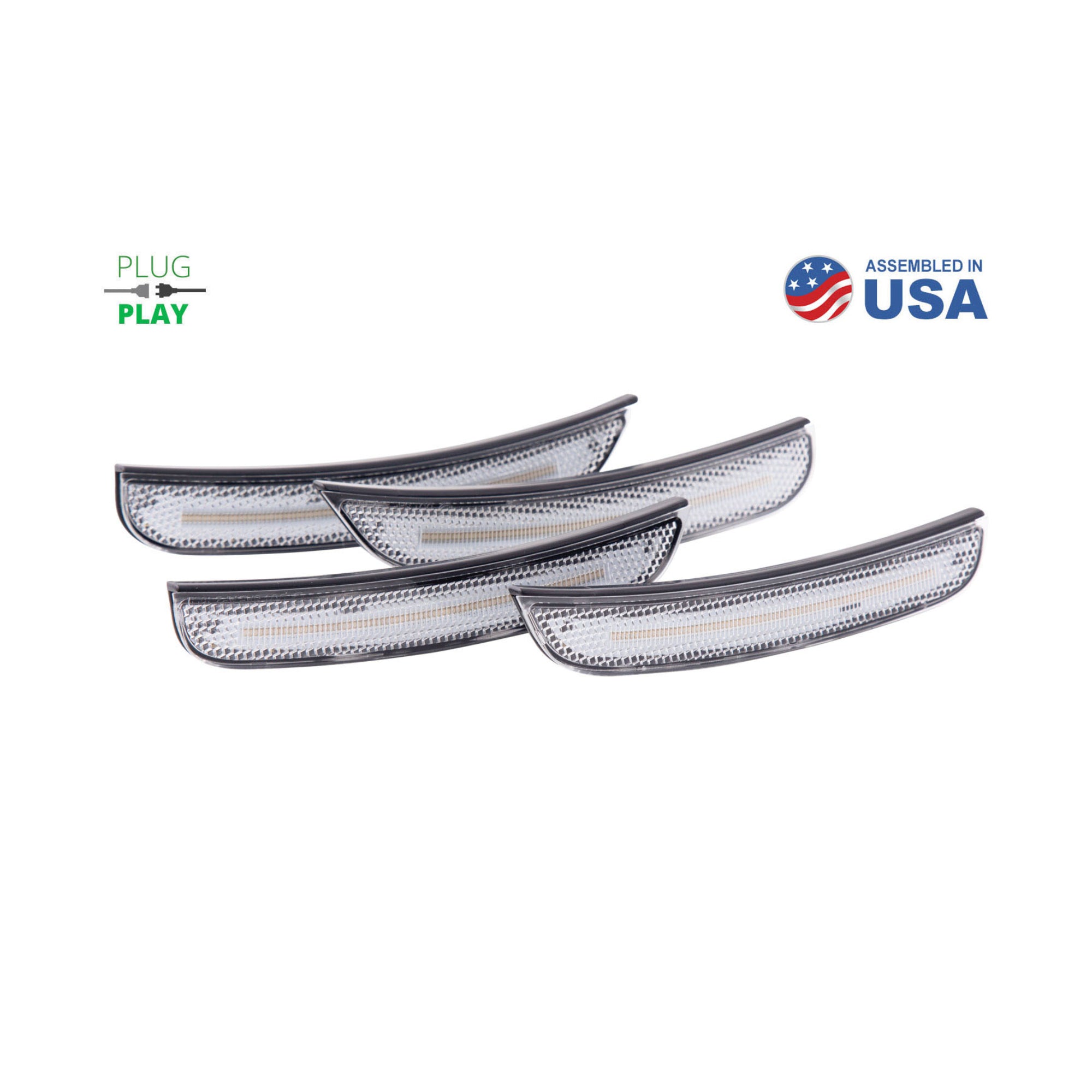 LED Sidemarkers for 2015-2023 Dodge Charger (set)