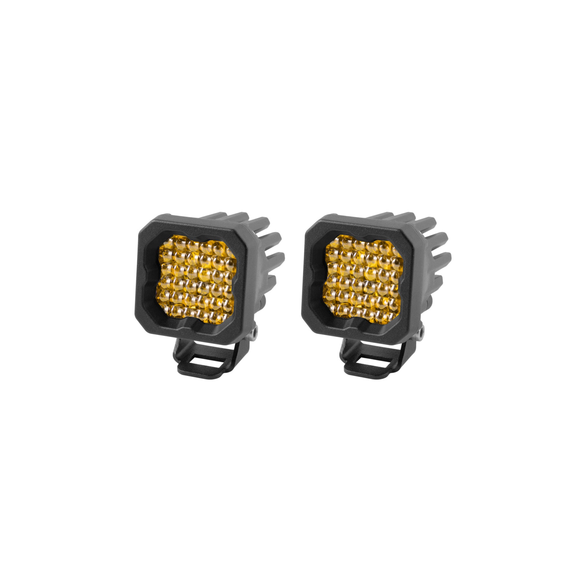 SSC1 Yellow Sport Standard LED Pod (pair)