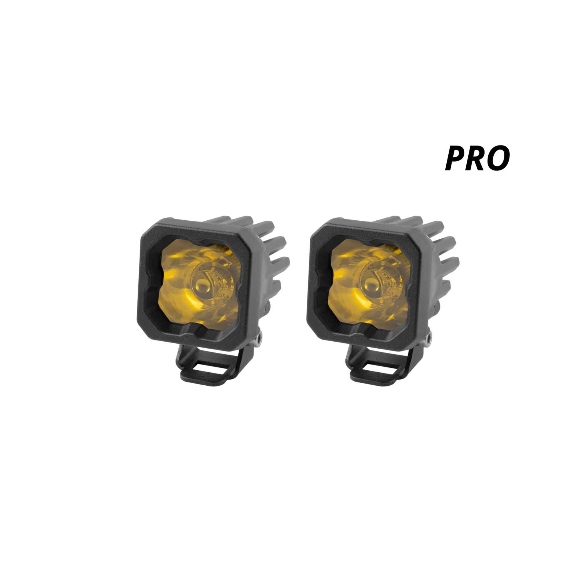 SSC1 Yellow Pro Standard LED Pod (pair)