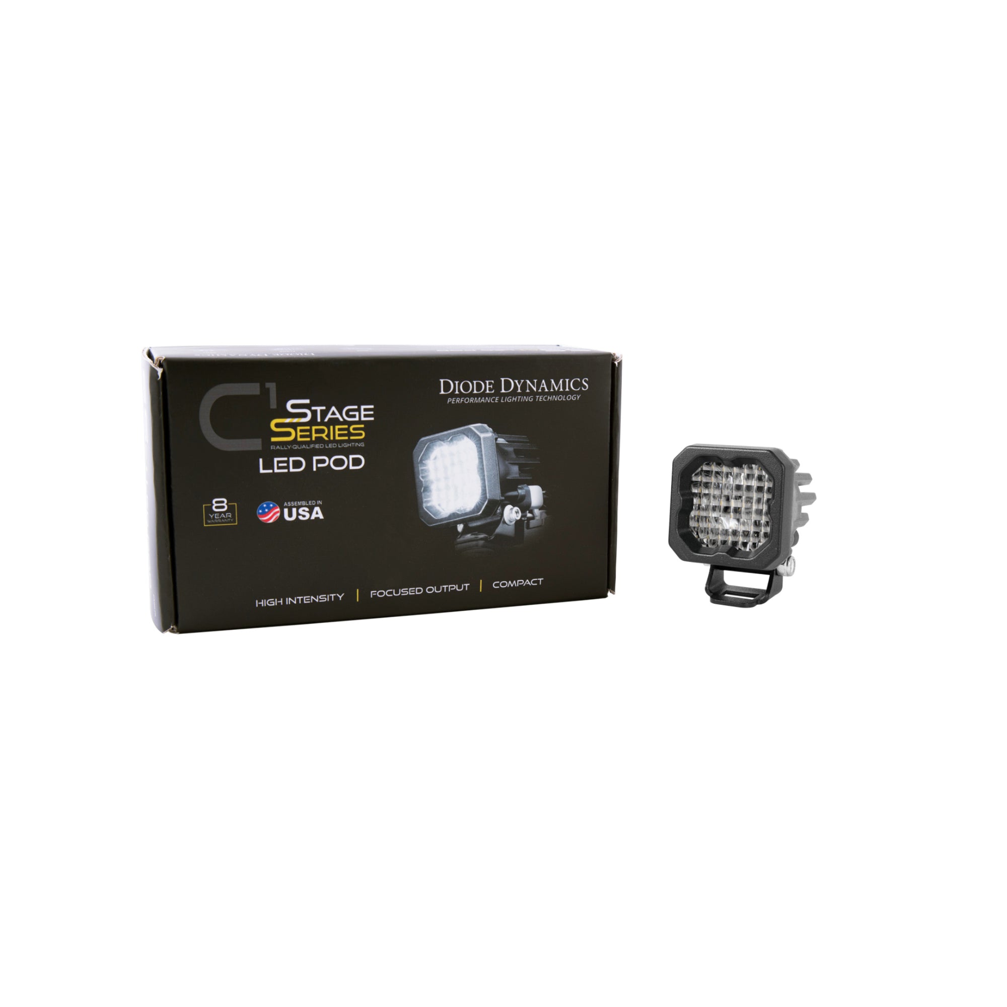Stage Series C1R White Flood Standard LED Pod (one)