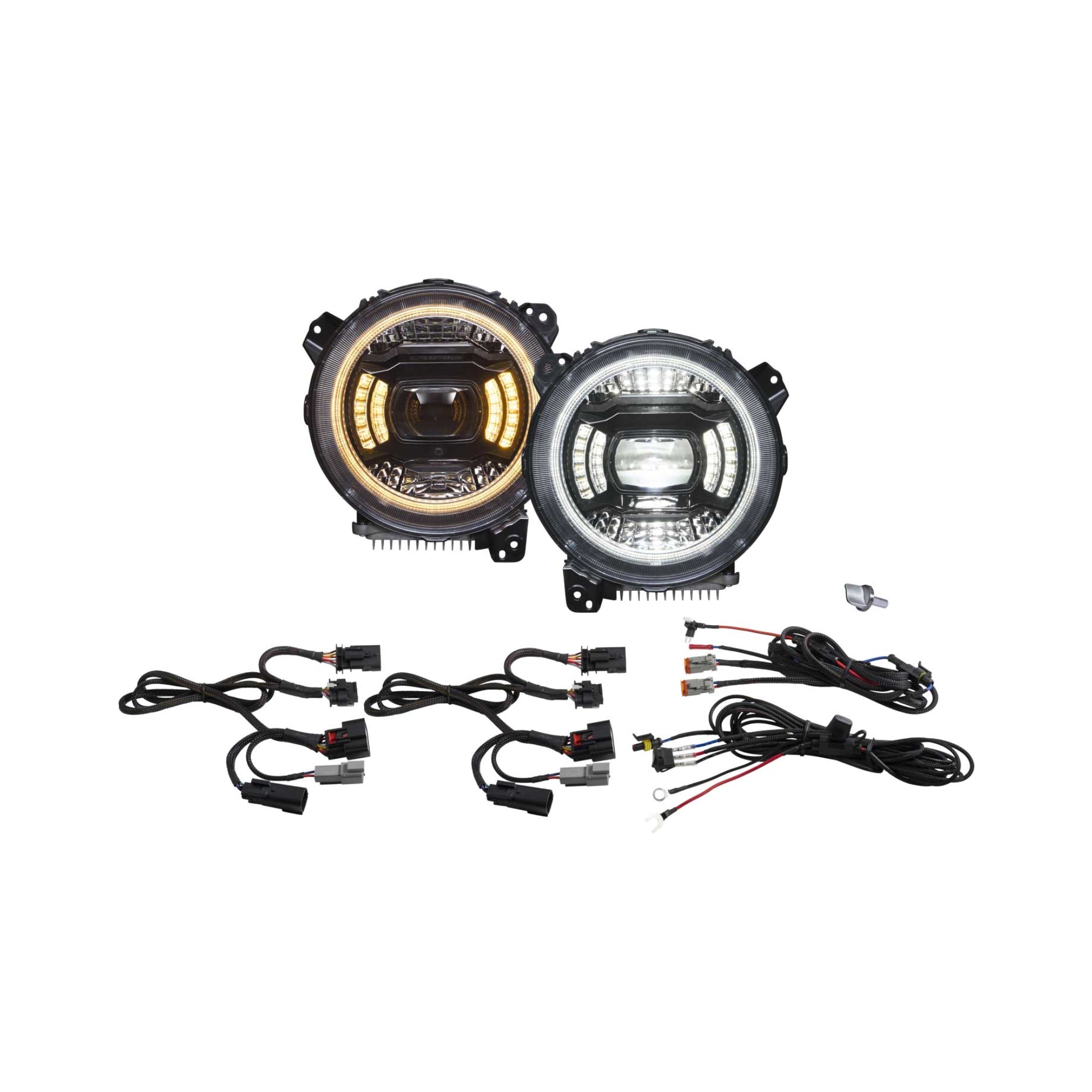Elite LED Headlights for 2018-2025 Jeep JL Wrangler
