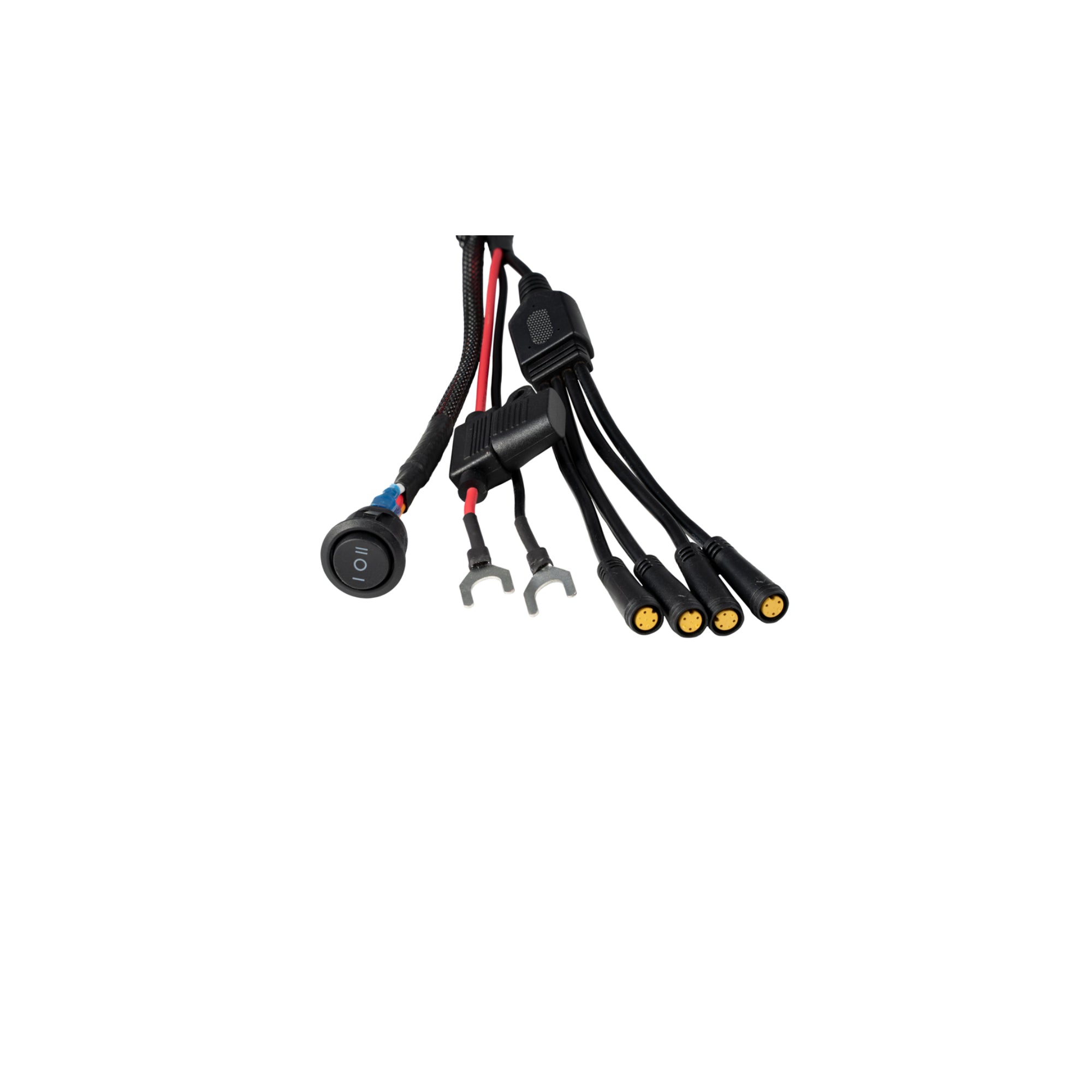 Stage Series Single-Color Rock Light M8 Wiring Harness