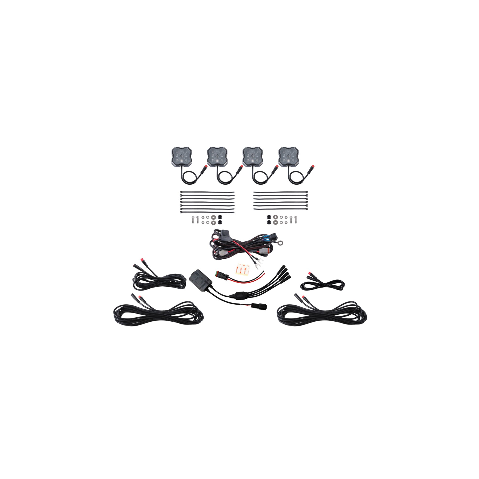 Stage Series RGBW LED Rock Light Kit (4-pack)