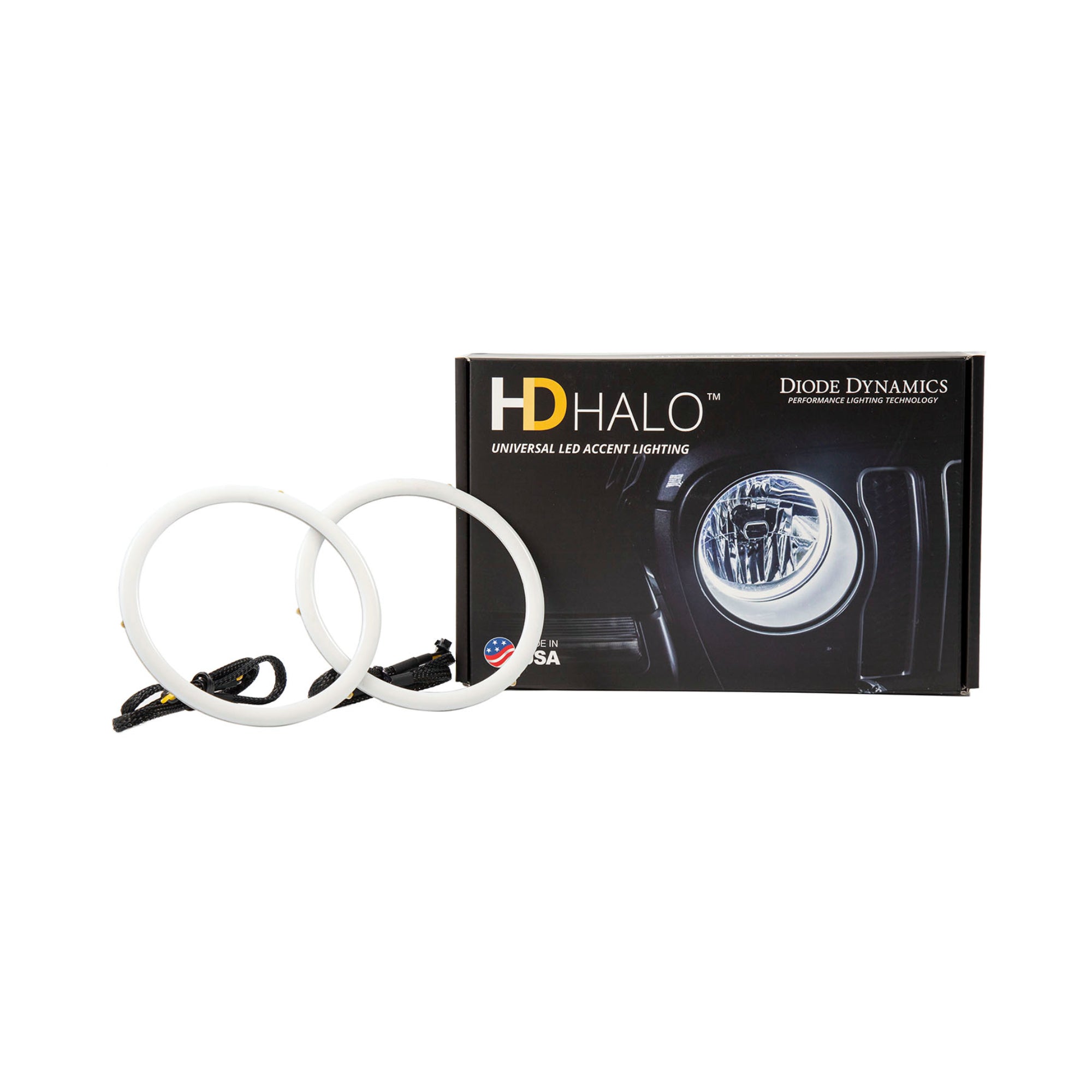 HD LED Amber Halo Rings (pair)