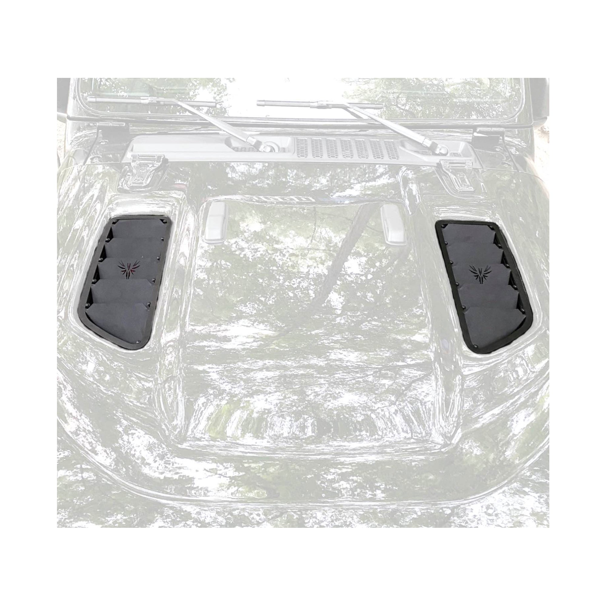 VALKYRIE OFF ROAD HOOD VENT KIT FOR THE JEEP WRANGLER JL/JLU AND GLADIATOR JT