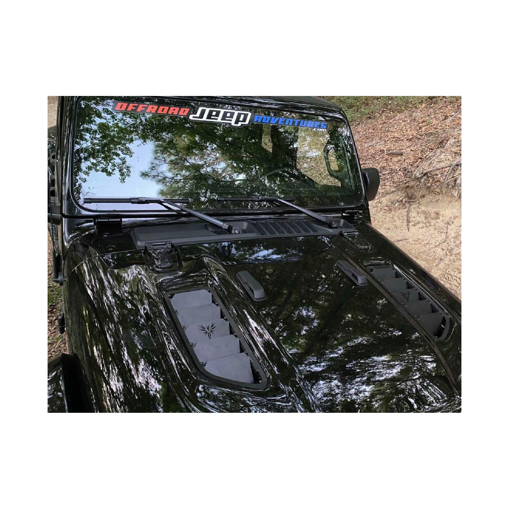VALKYRIE OFF ROAD HOOD VENT KIT FOR THE JEEP WRANGLER JL/JLU AND GLADIATOR JT