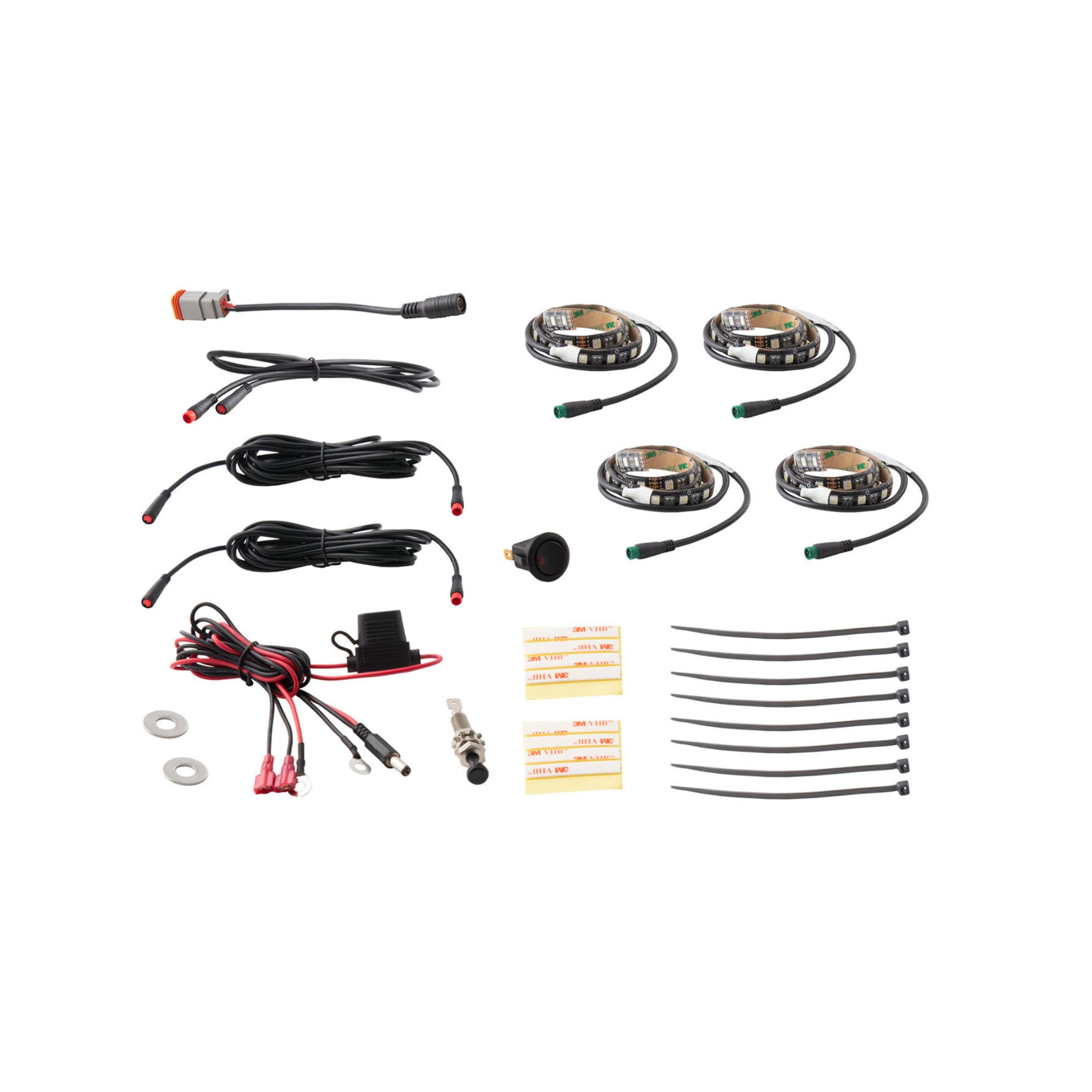 RGBW Multicolor Engine Bay LED Kit