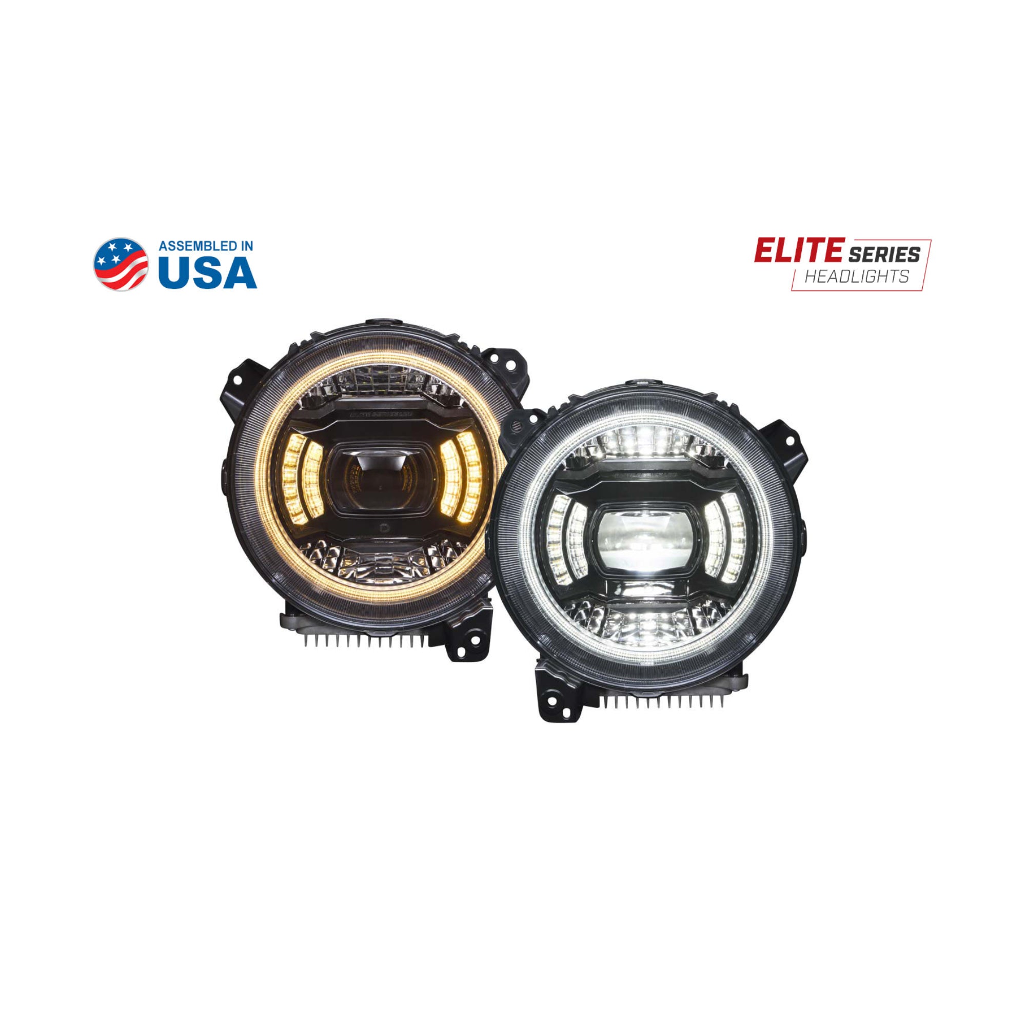 Elite LED Headlights for 2020-2025 Jeep Gladiator