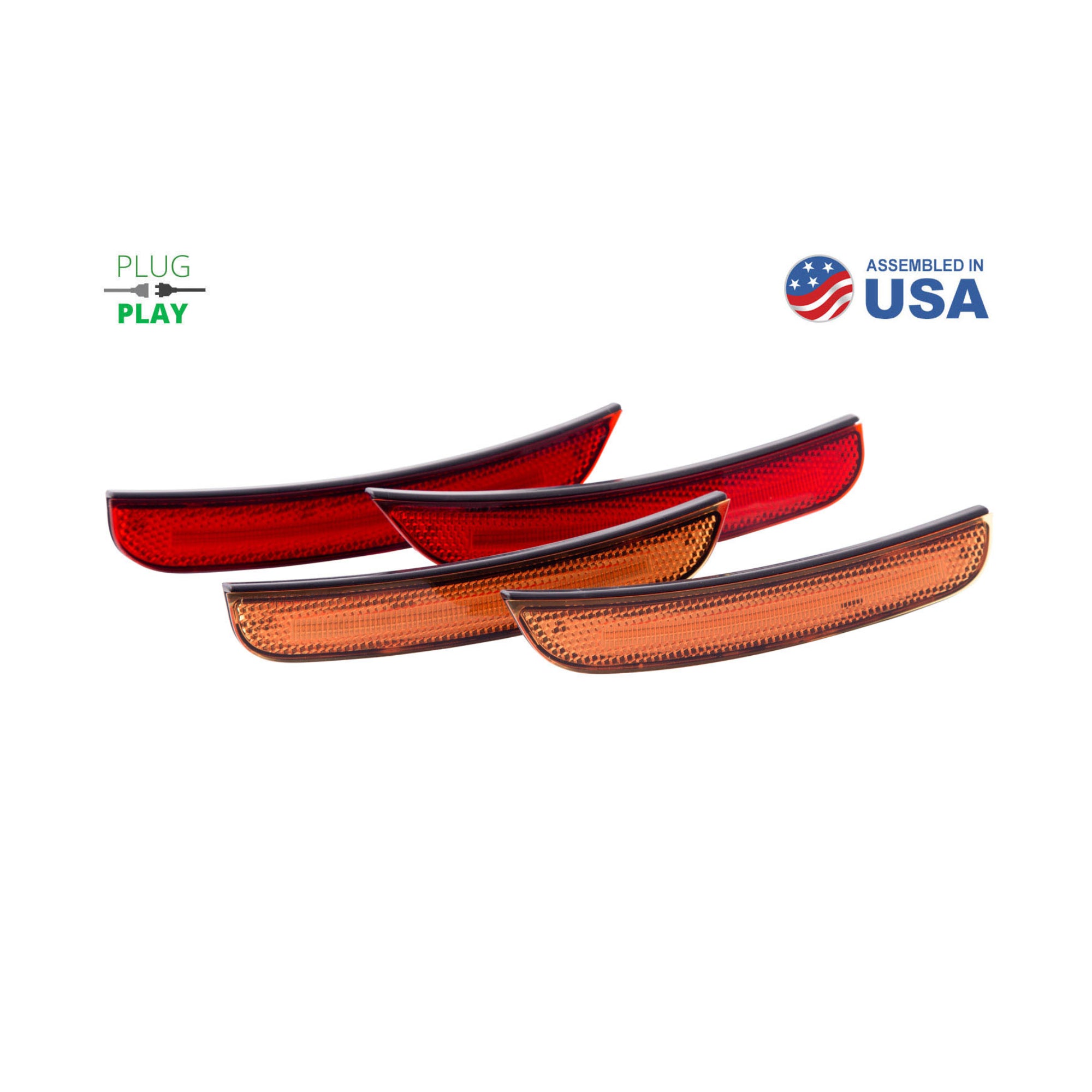 LED Sidemarkers for 2015-2023 Dodge Charger (set)