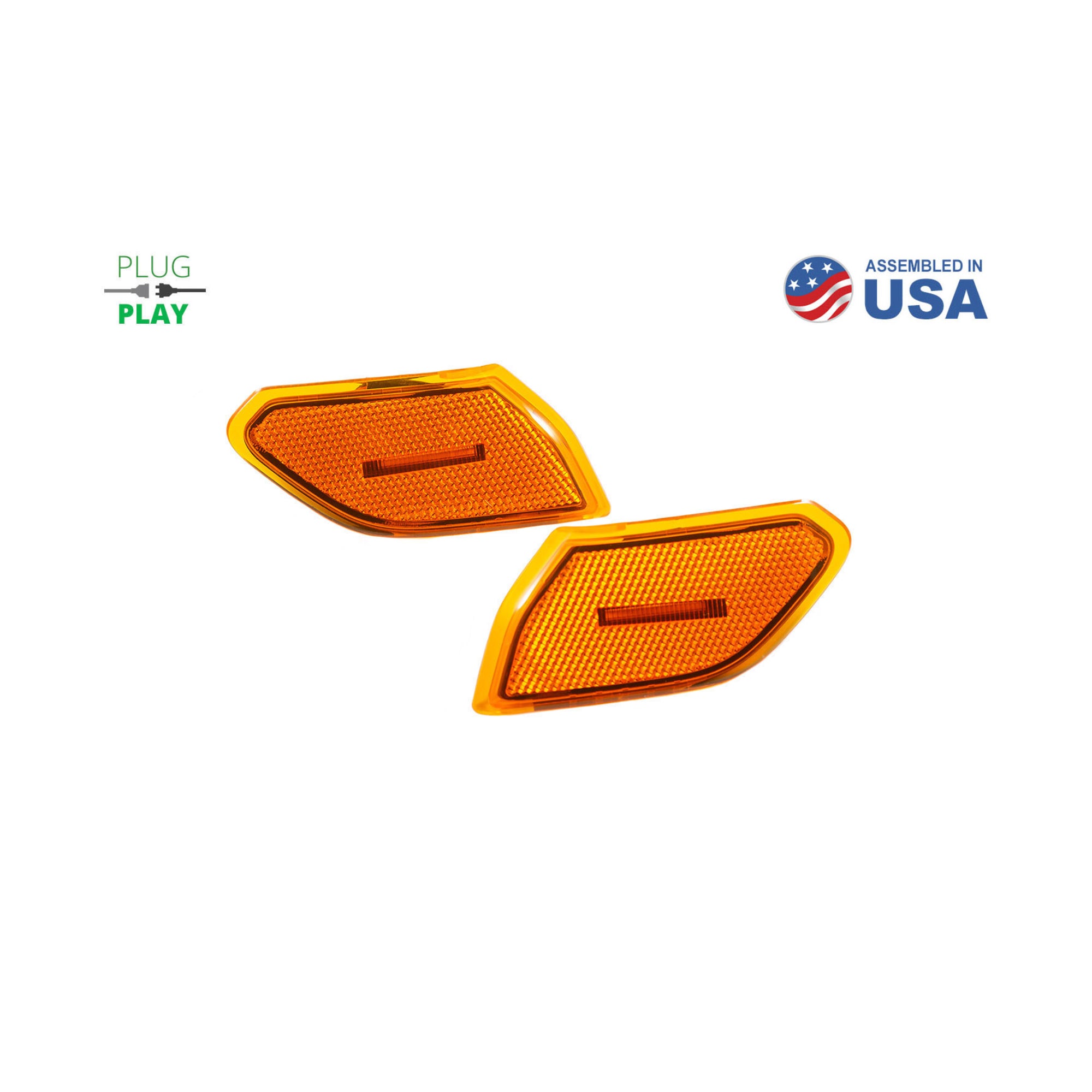 LED Sidemarkers for 2018-2025 Jeep JL Wrangler (pair)