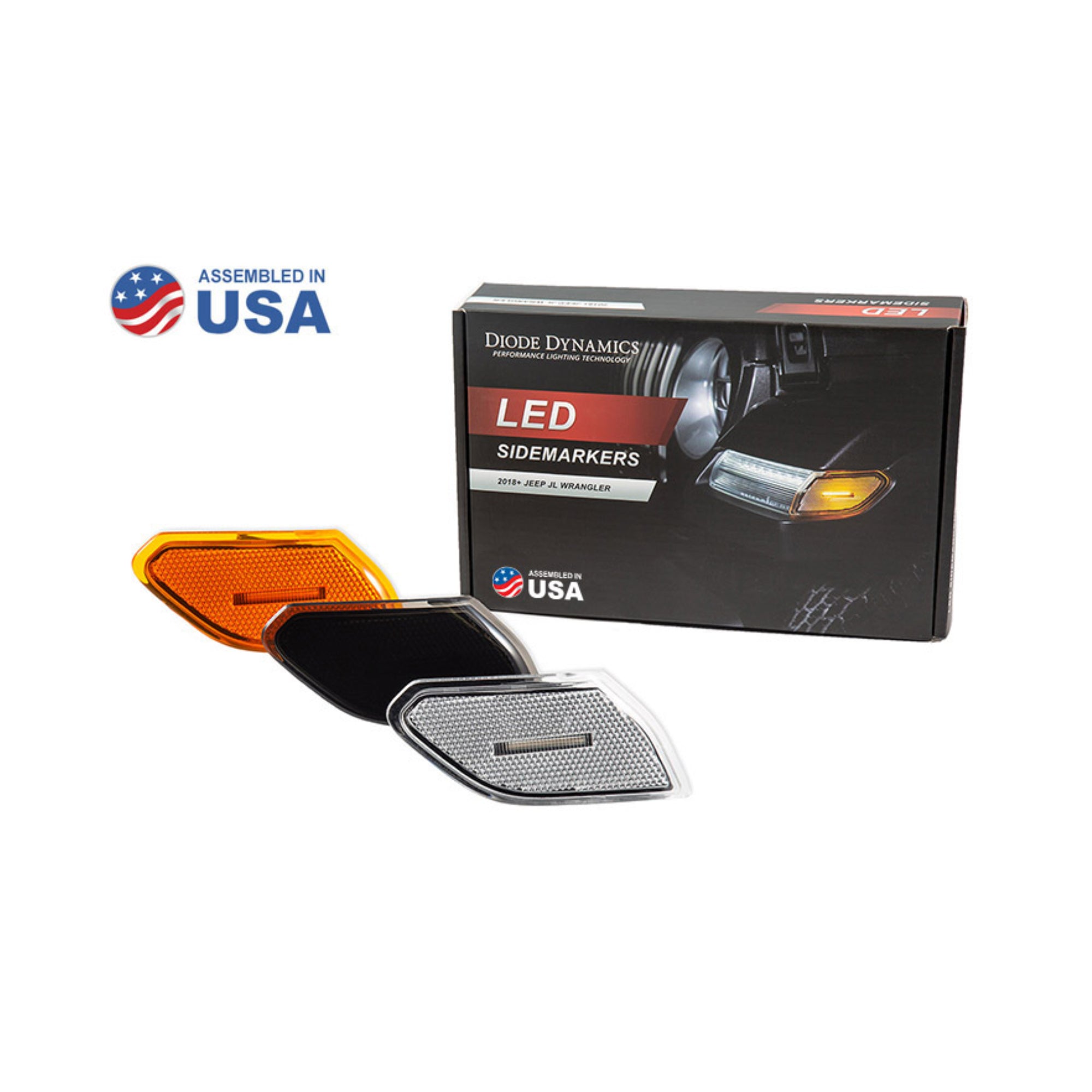 LED Sidemarkers for 2020-2025 Jeep Gladiator (pair)