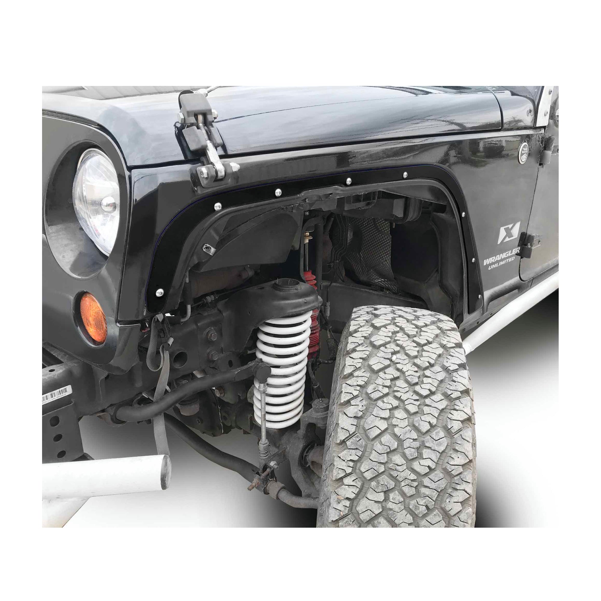 FRONT FENDER DELETE, FITS JEEP Jk