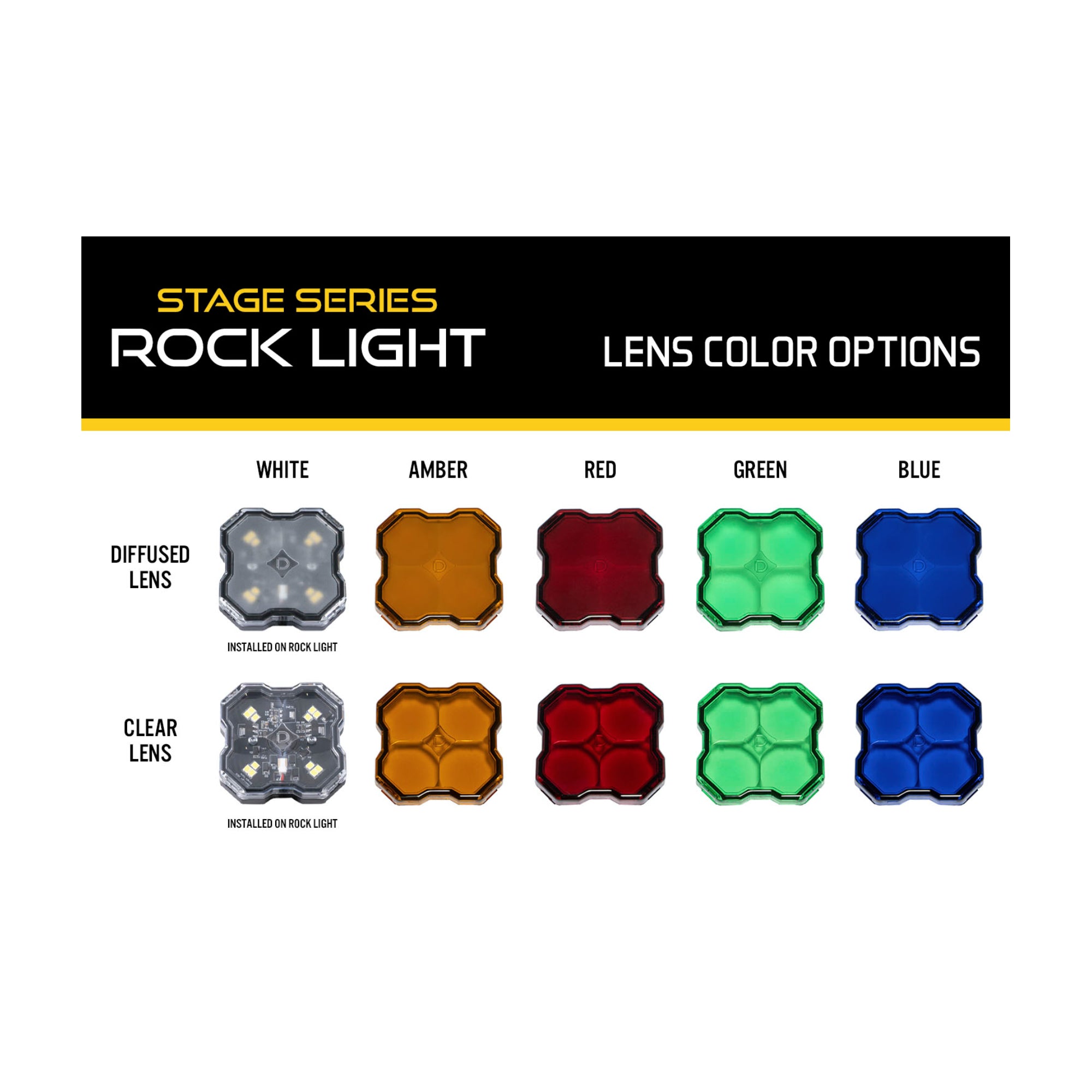 Stage Series Rock Light Lens (one)
