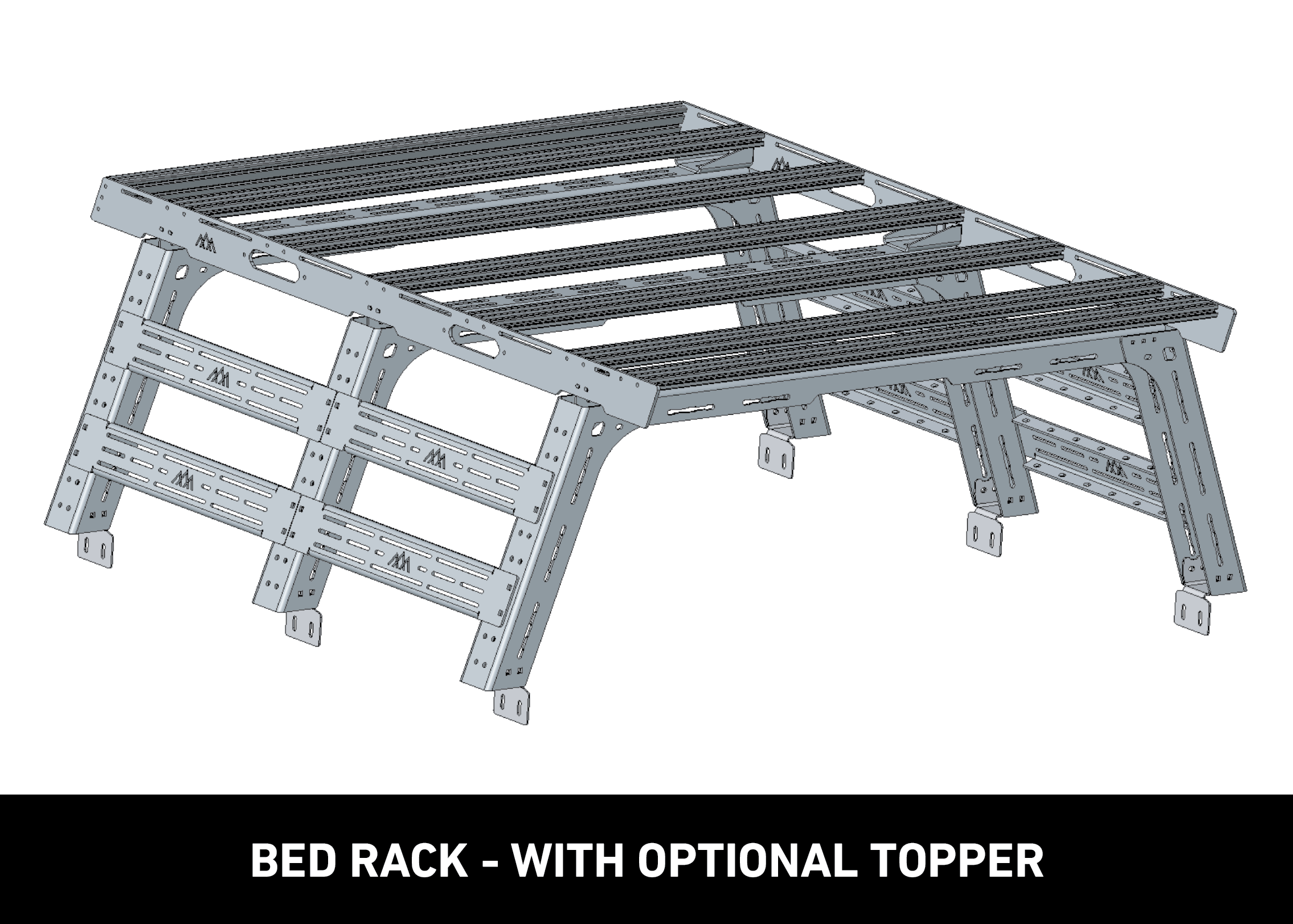 Toyota Tundra 3rd Gen (2022+) Bed Rack - Full Height