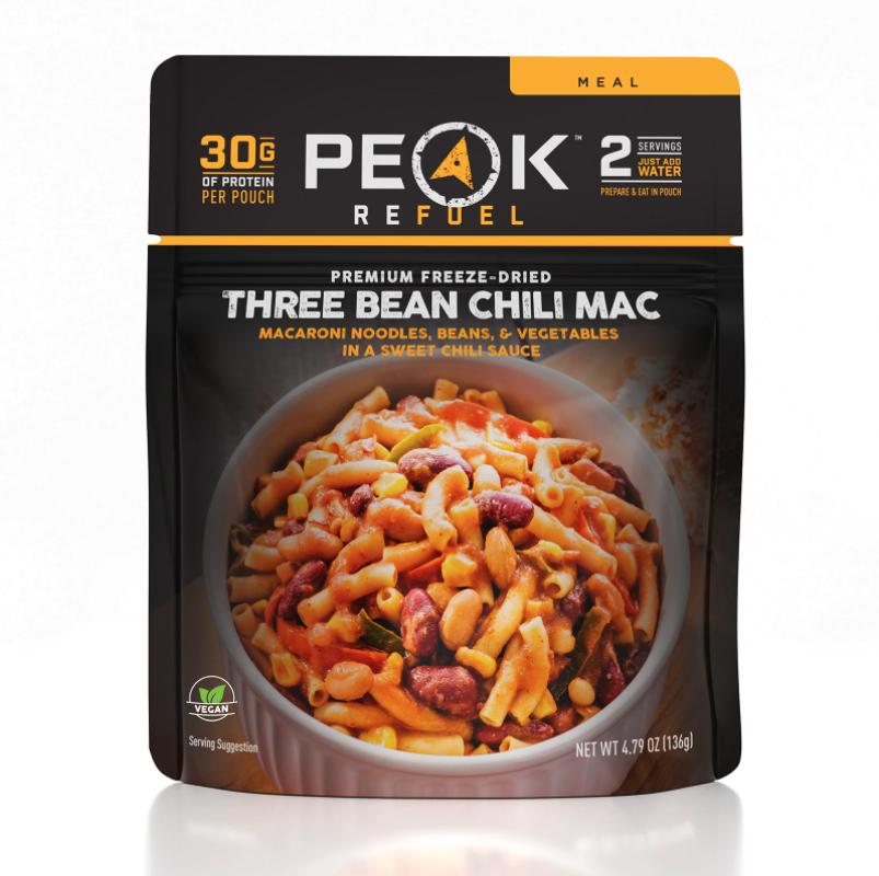 Three Bean Chilli Mac (v)