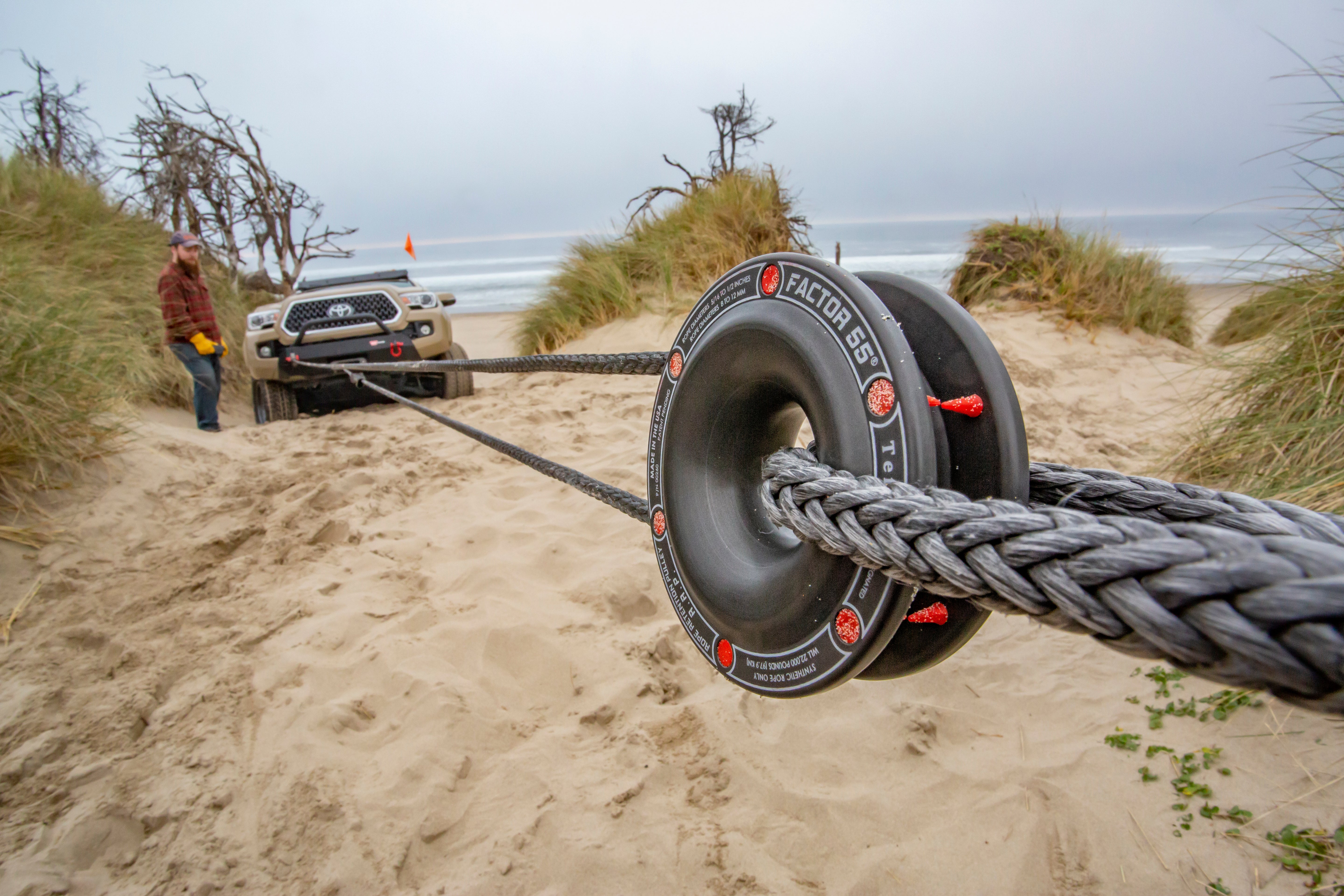 Rope Retention Pulley