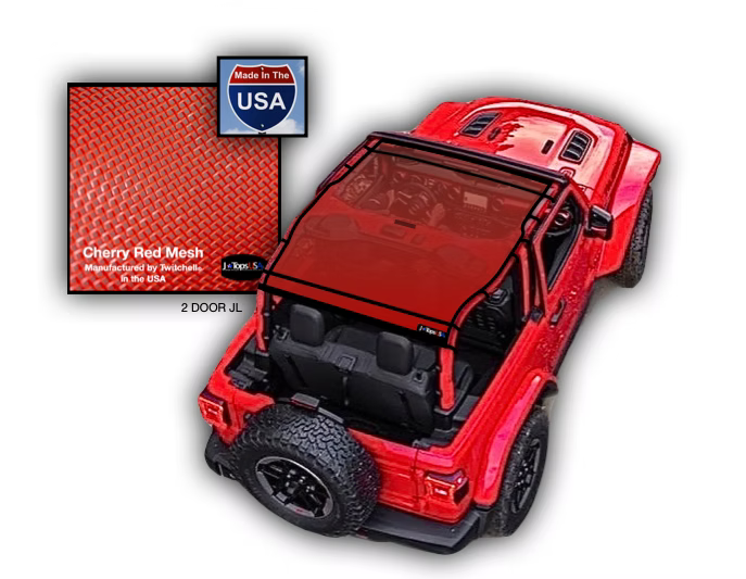 Jeep Wrangler JL 2D Sun Shade (2018 - 2023) Models