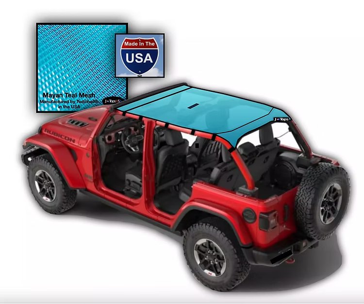 Jeep Wrangler JLU Sunshade JTopsUSA