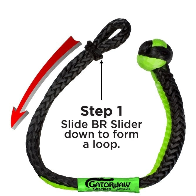 3/8″ NexGen Gator-Jaw® PRO Synthetic Soft Shackle