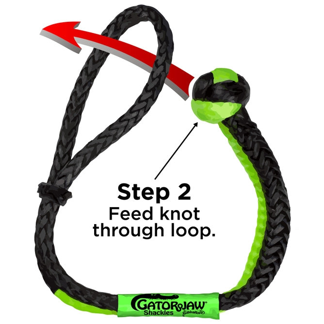 5/16″ NexGen Gator-Jaw® PRO Synthetic Soft Shackle