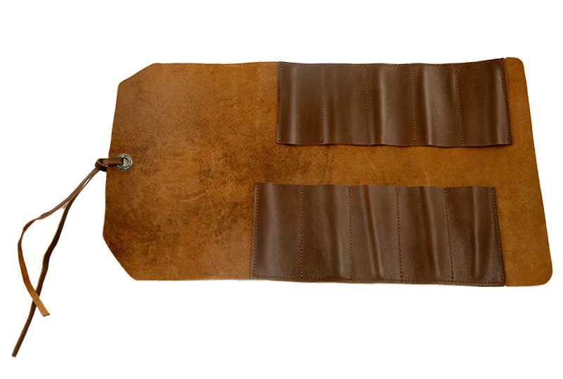 LEATHER ROLL BAG